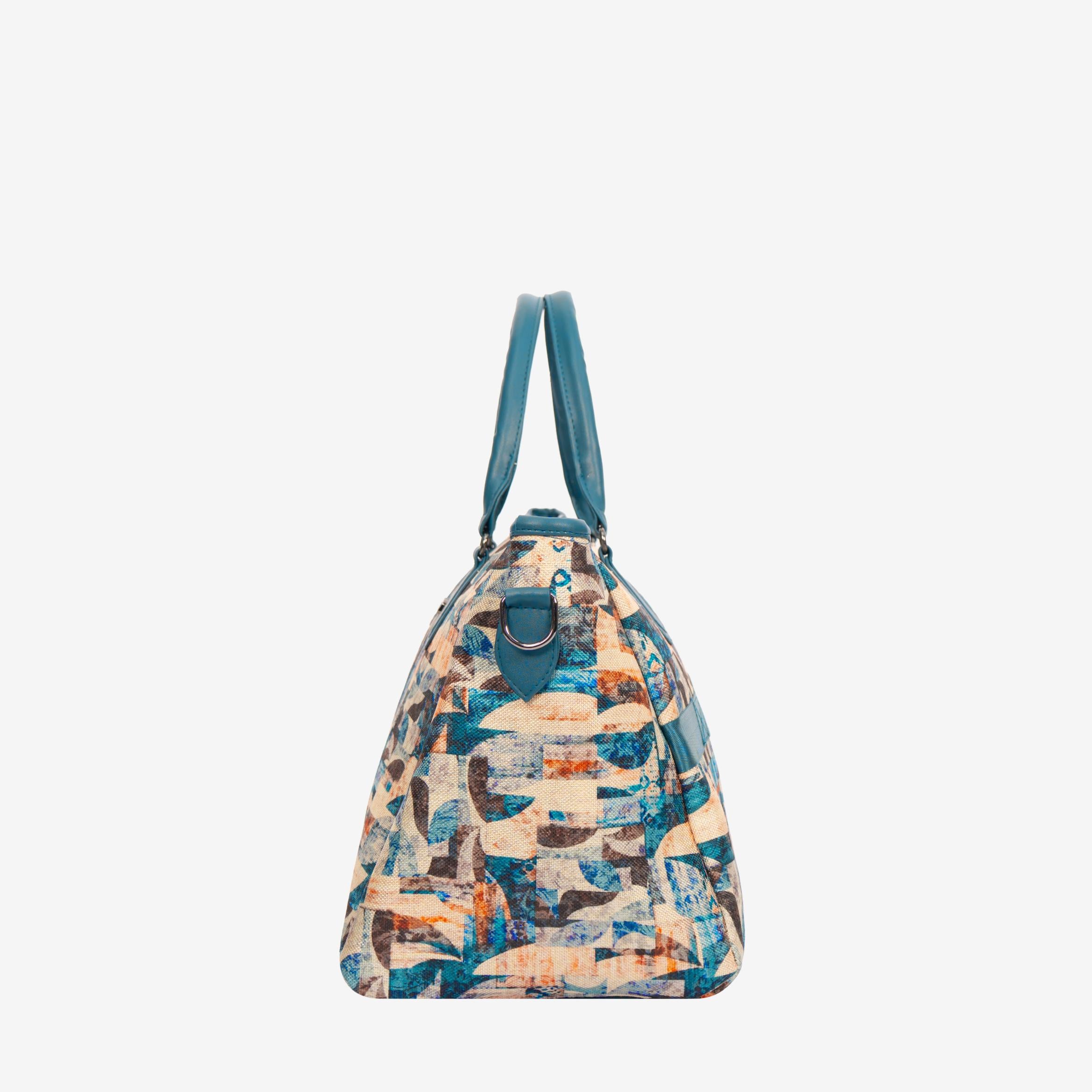 Geometric Imperial Tote