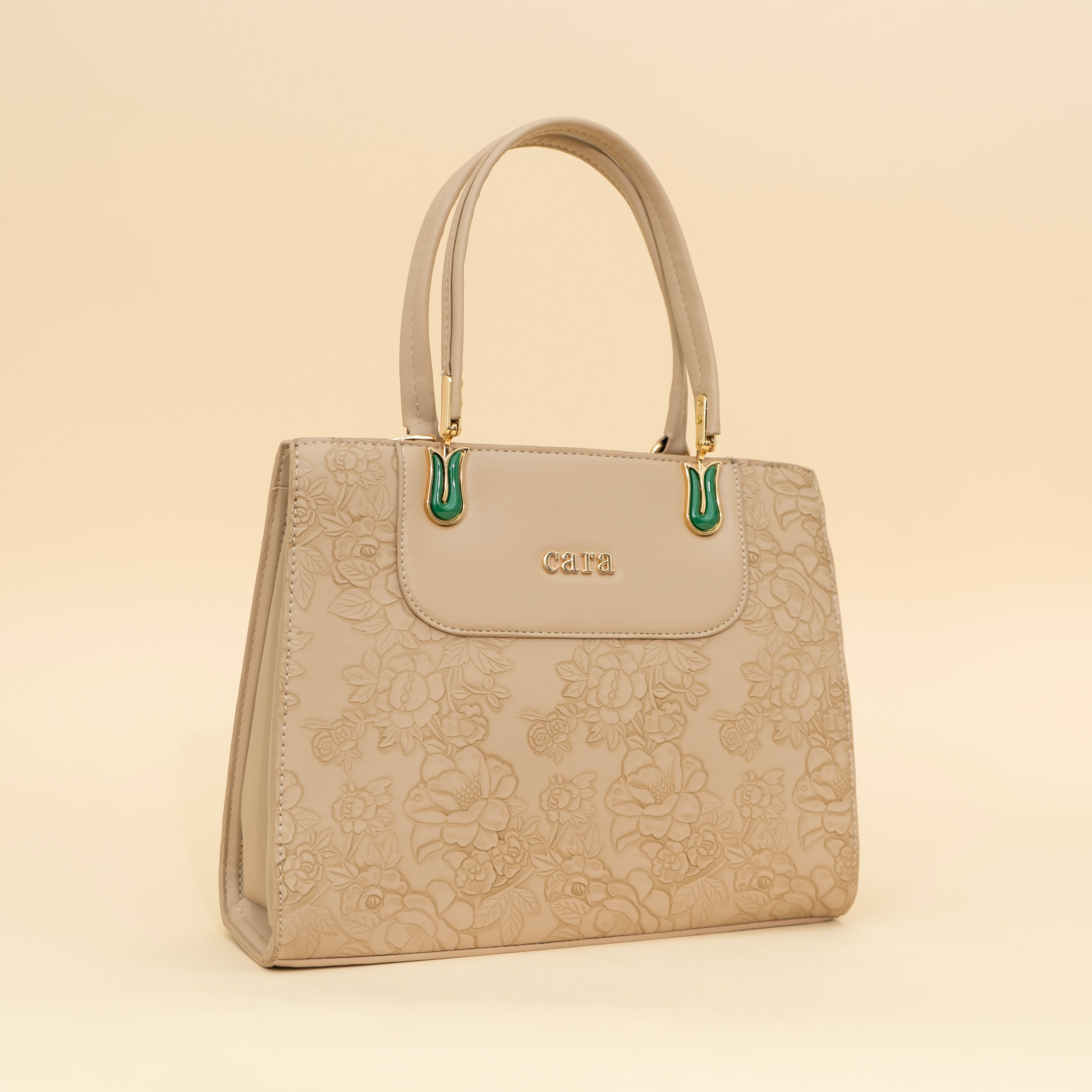 Blossom Cream Handbag i cara