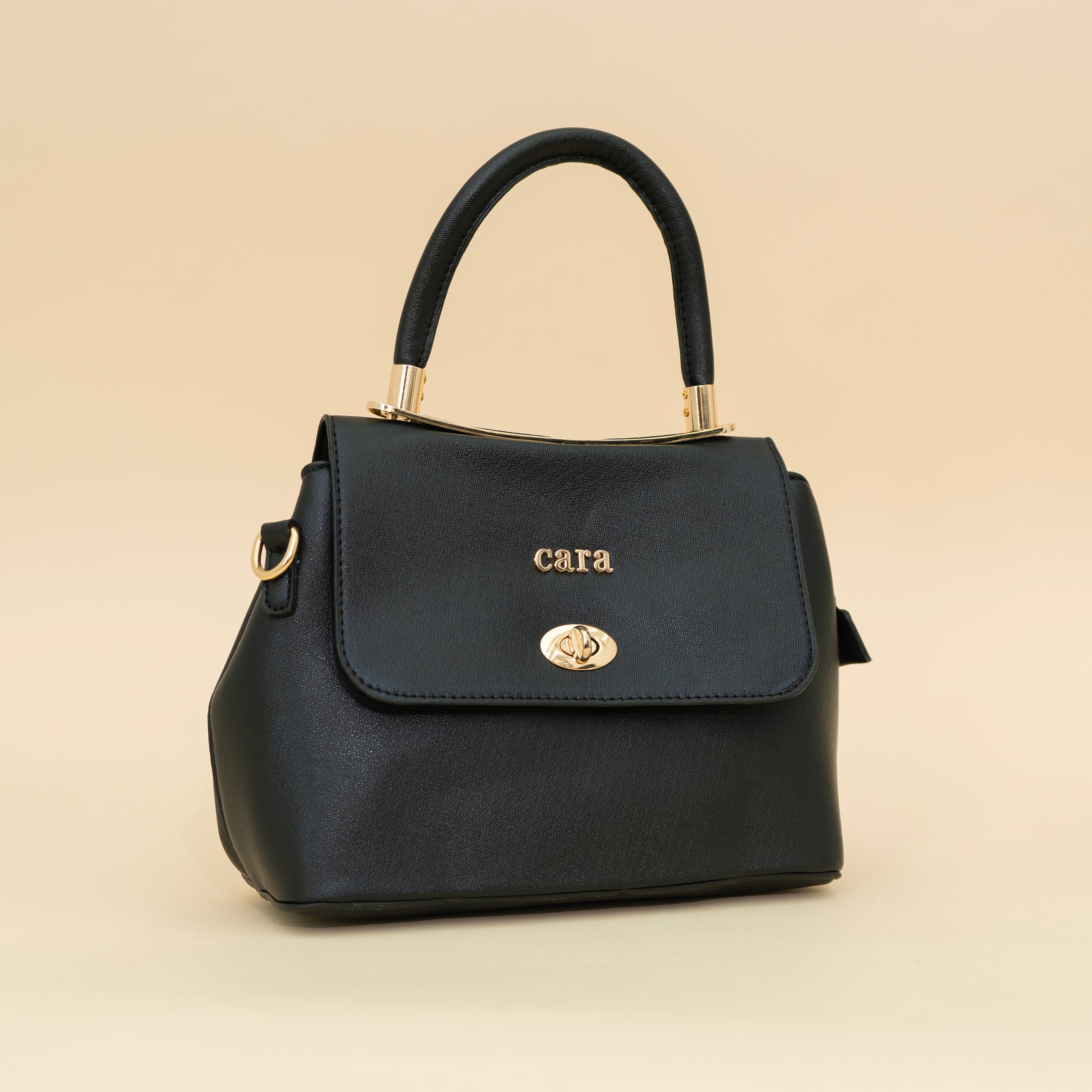 Adorable Black Handbag I CARA