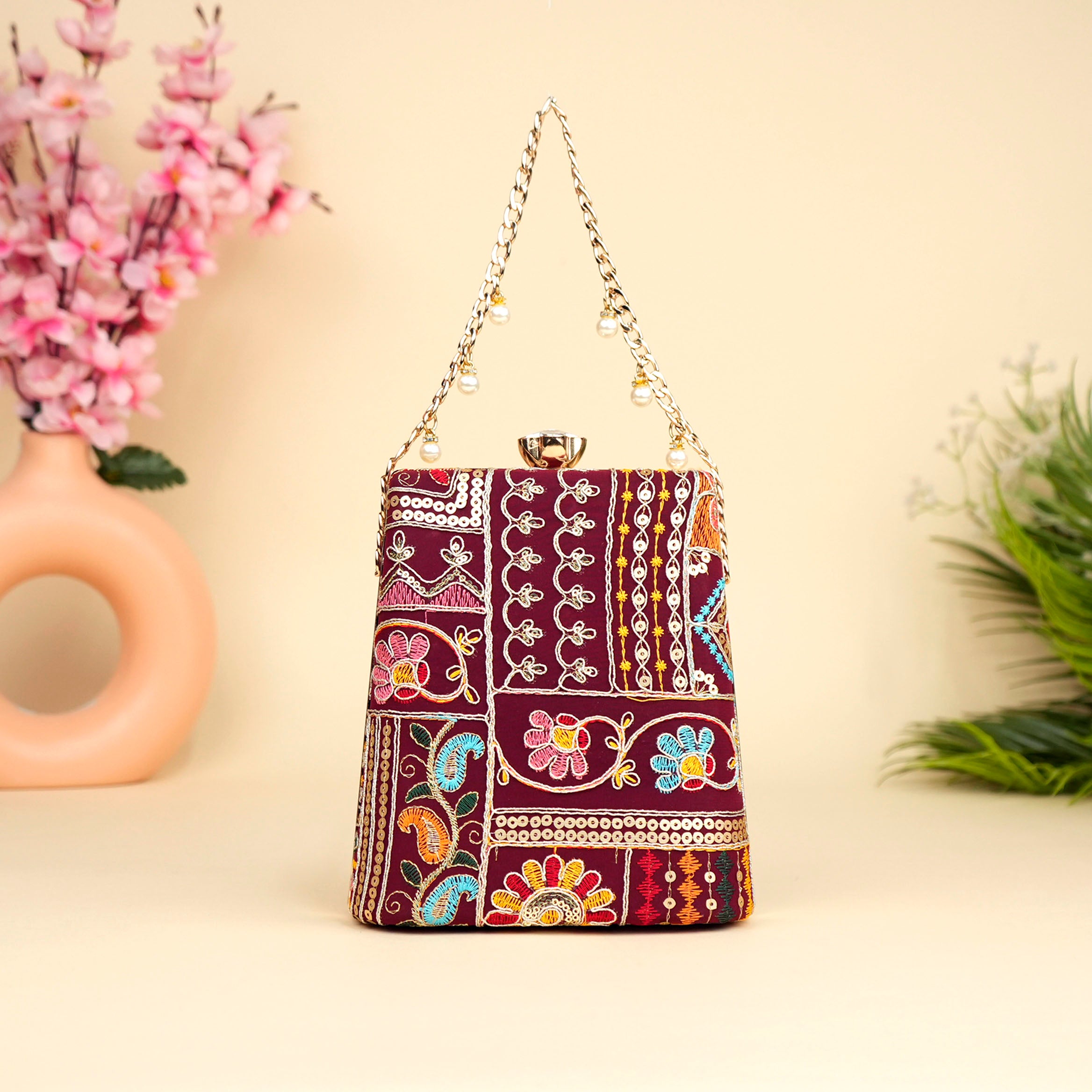 Heritage Mosaic Clutch