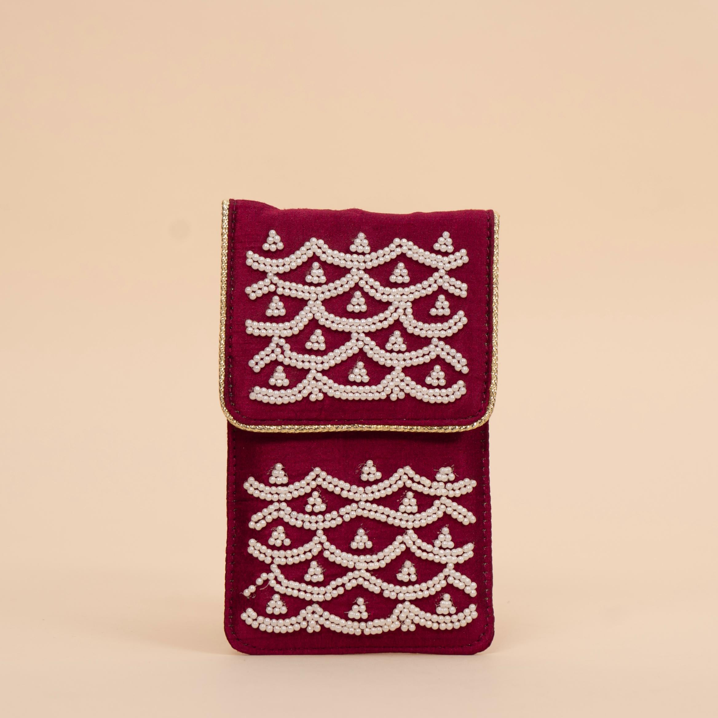 Pearl Crest Mobile Pouch