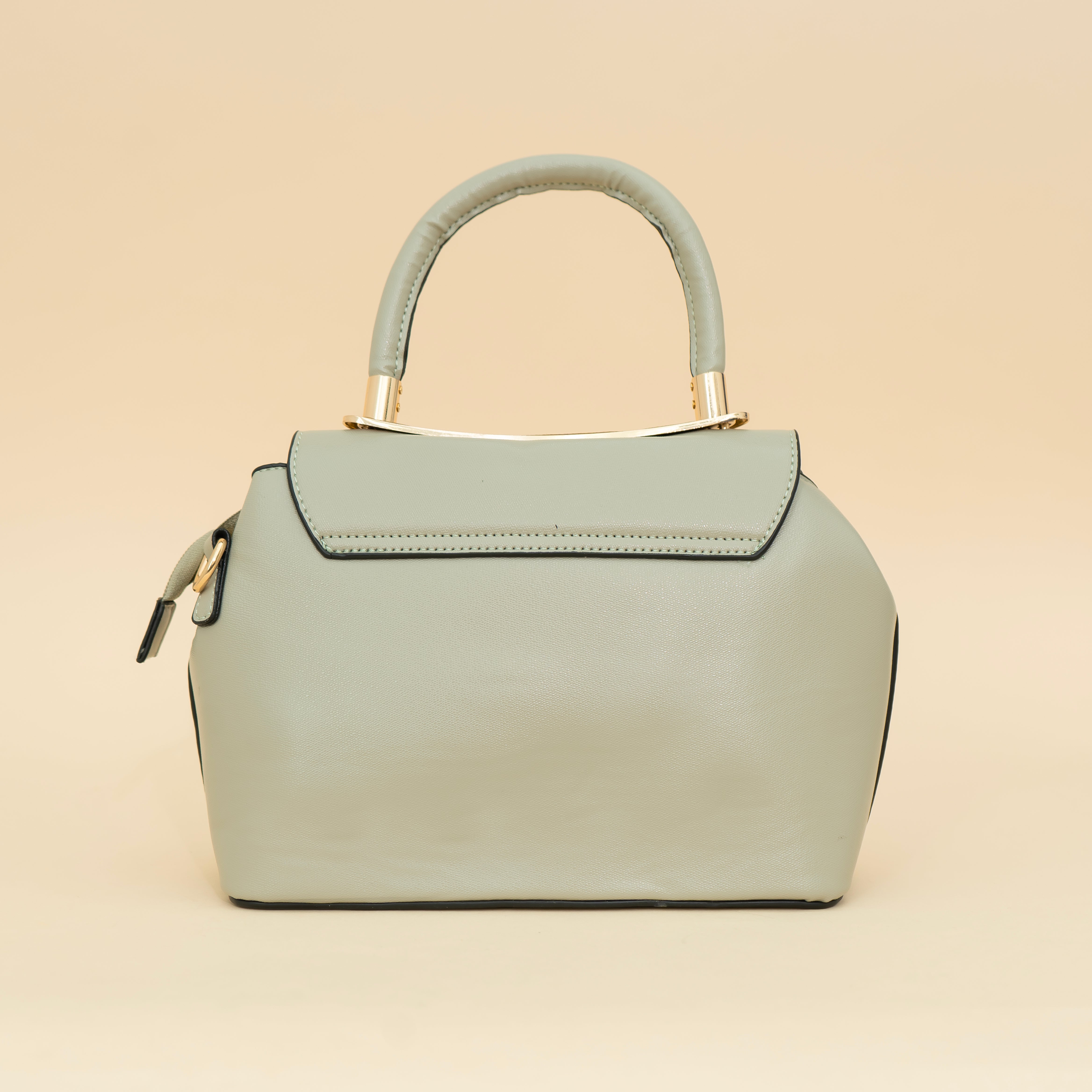 Adorable Pista Green Handbag I CARA