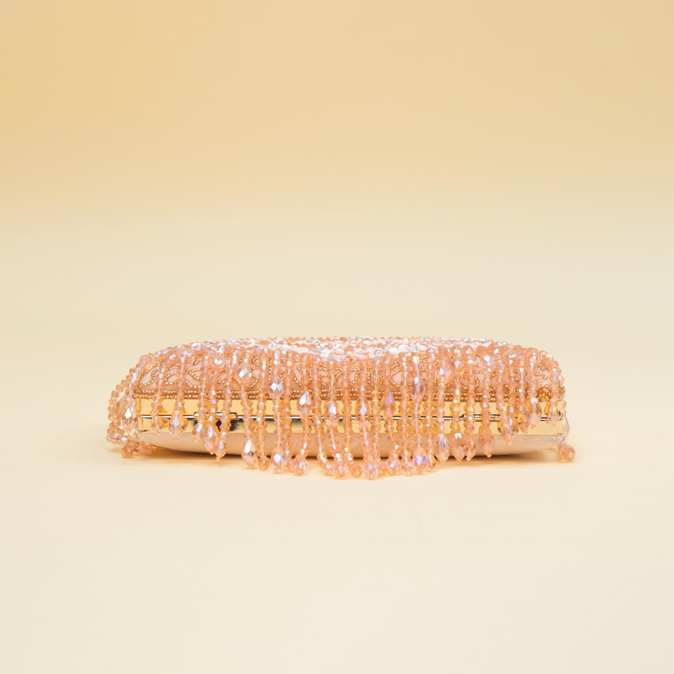 Timeless Pearl Gold Clutch