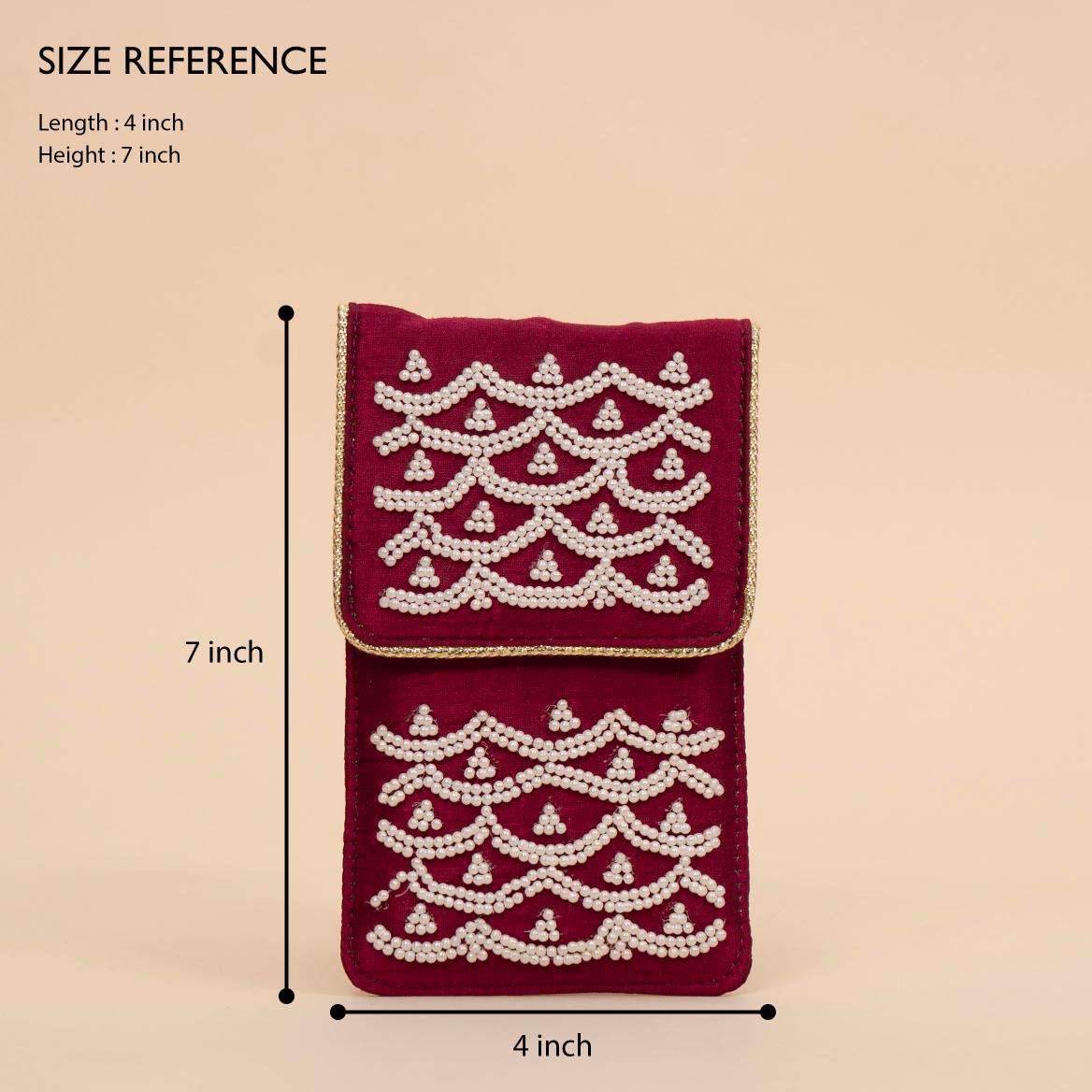 Pearl Crest Mobile Pouch
