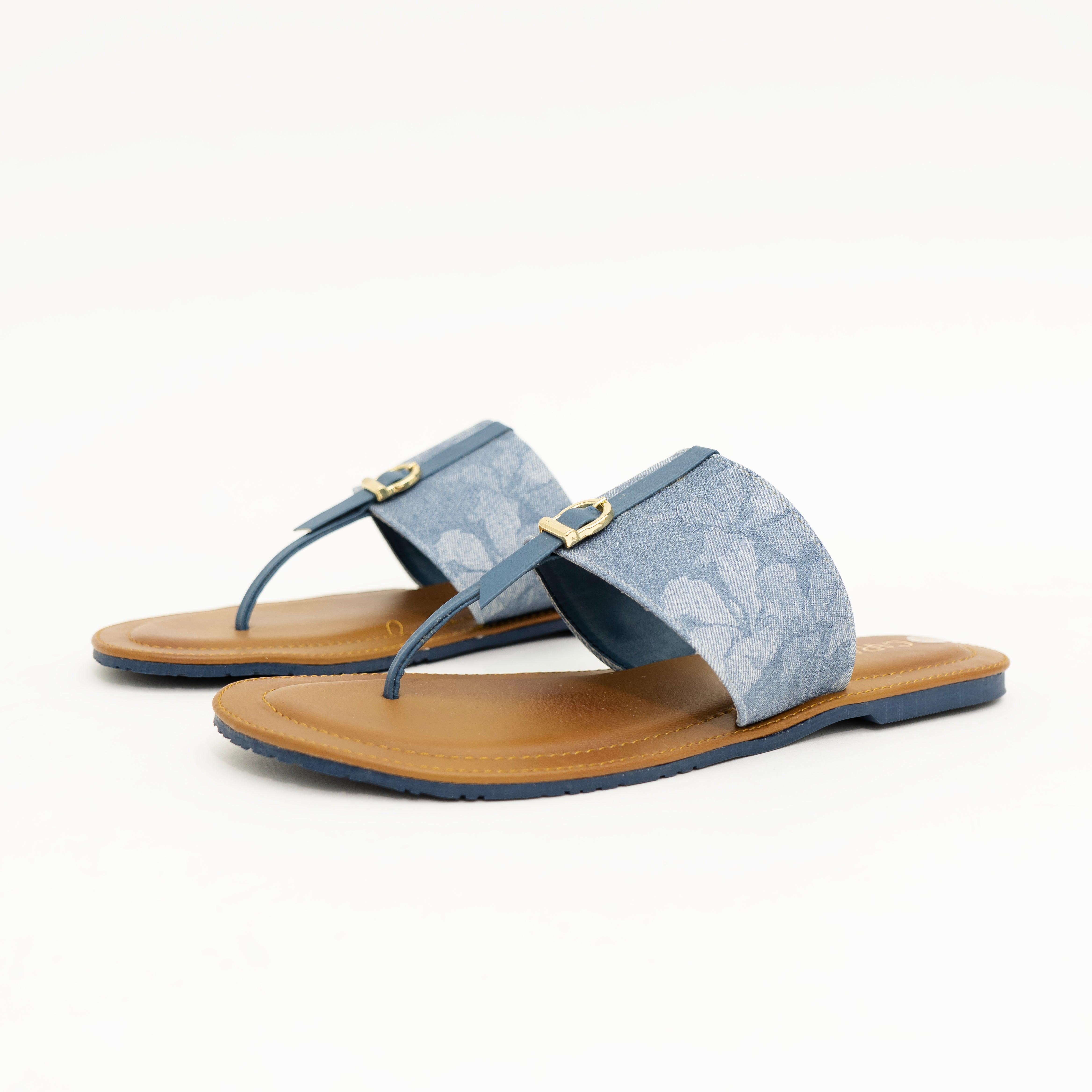 Blue T-Strap Flair I Cara