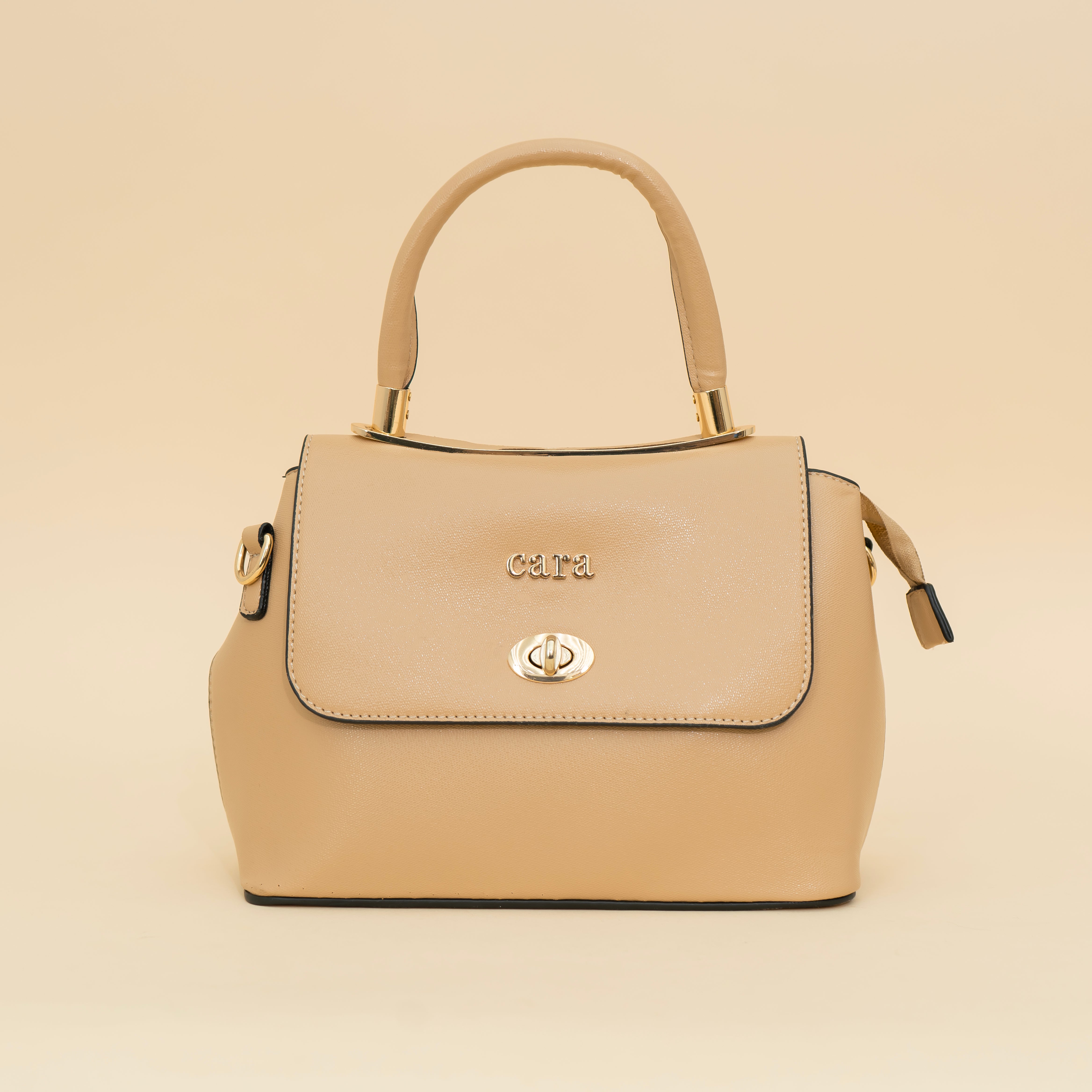 Adorable Tan Brown Handbag I CARA