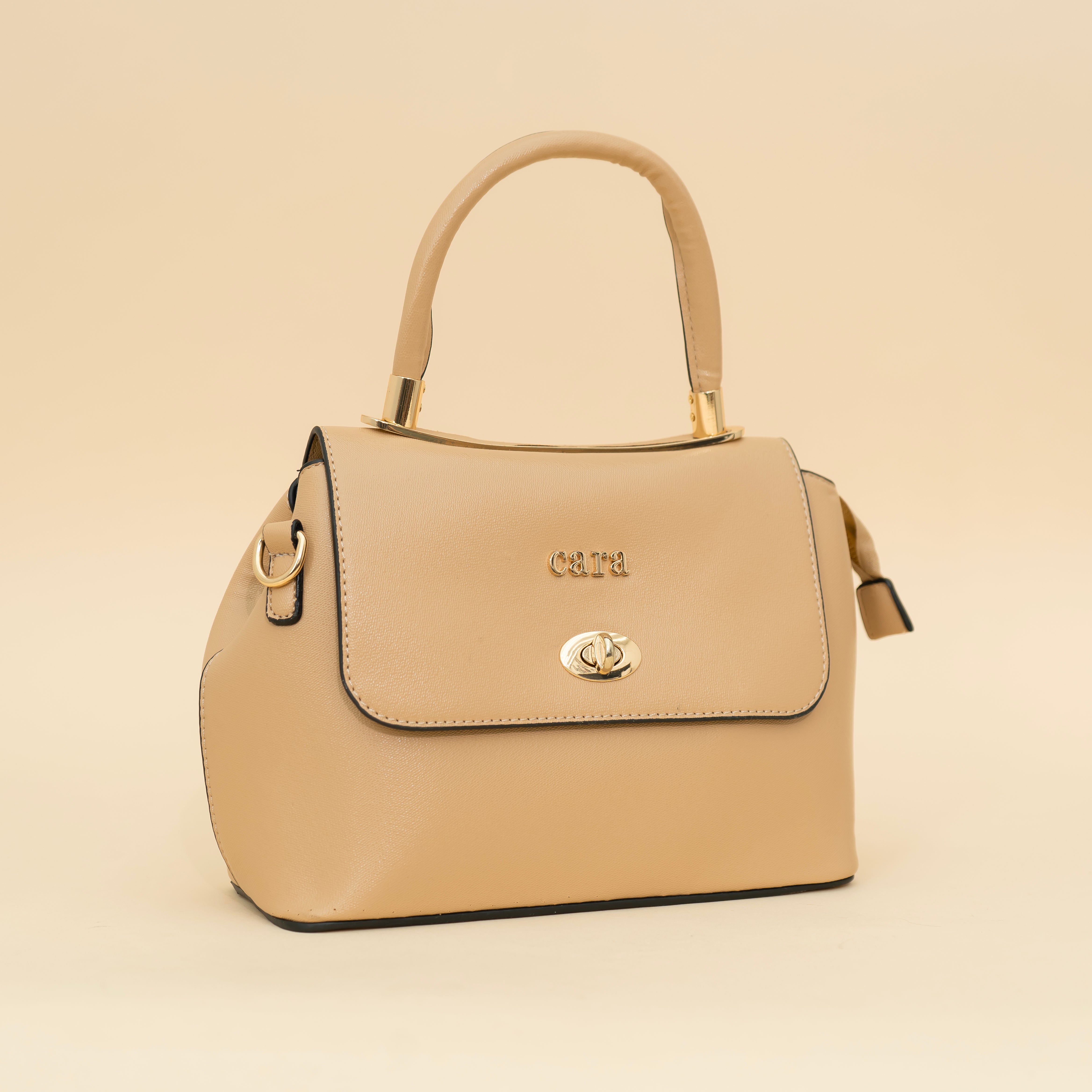 Adorable Tan Brown Handbag I CARA