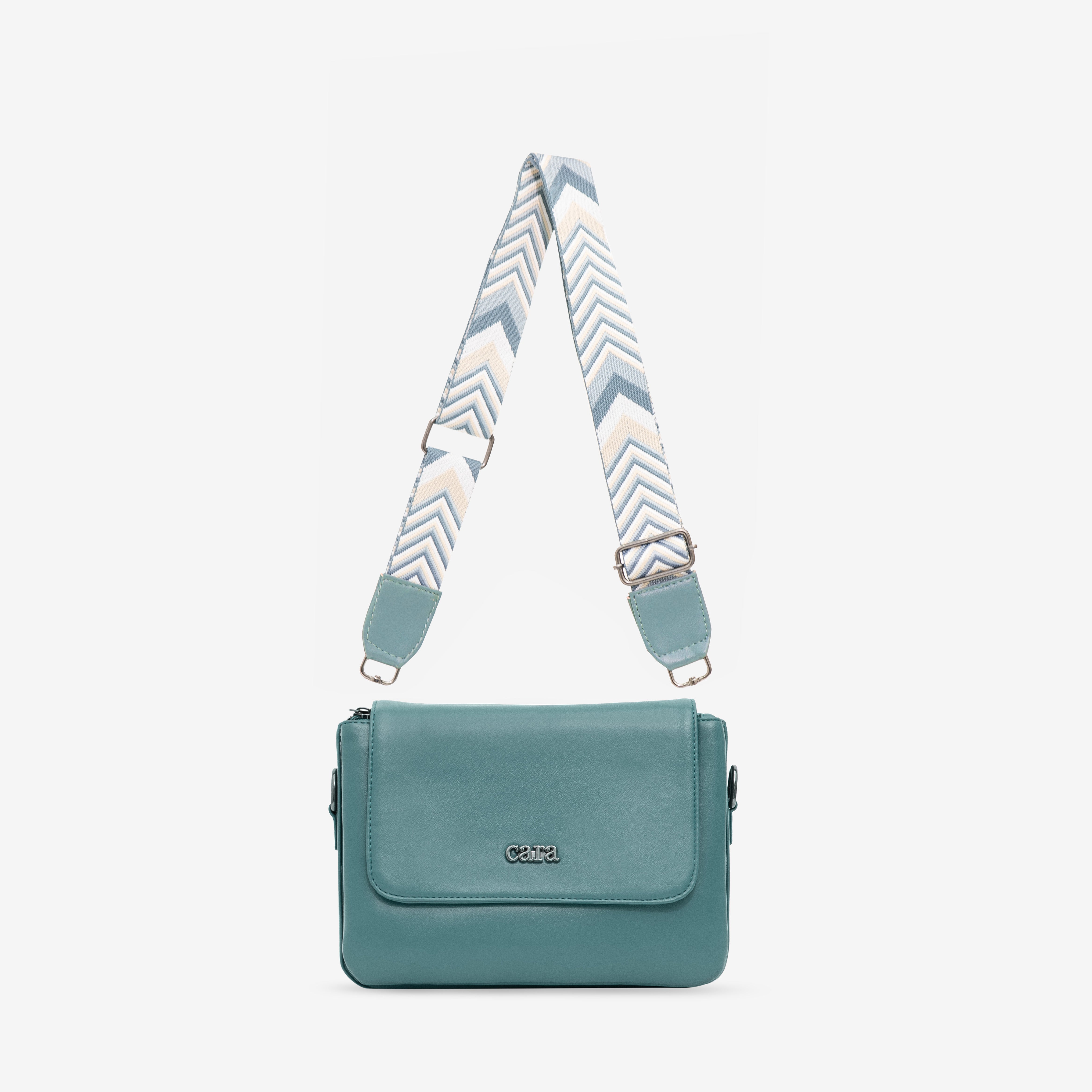 blue  Casual Catcher  slingbag    | cara