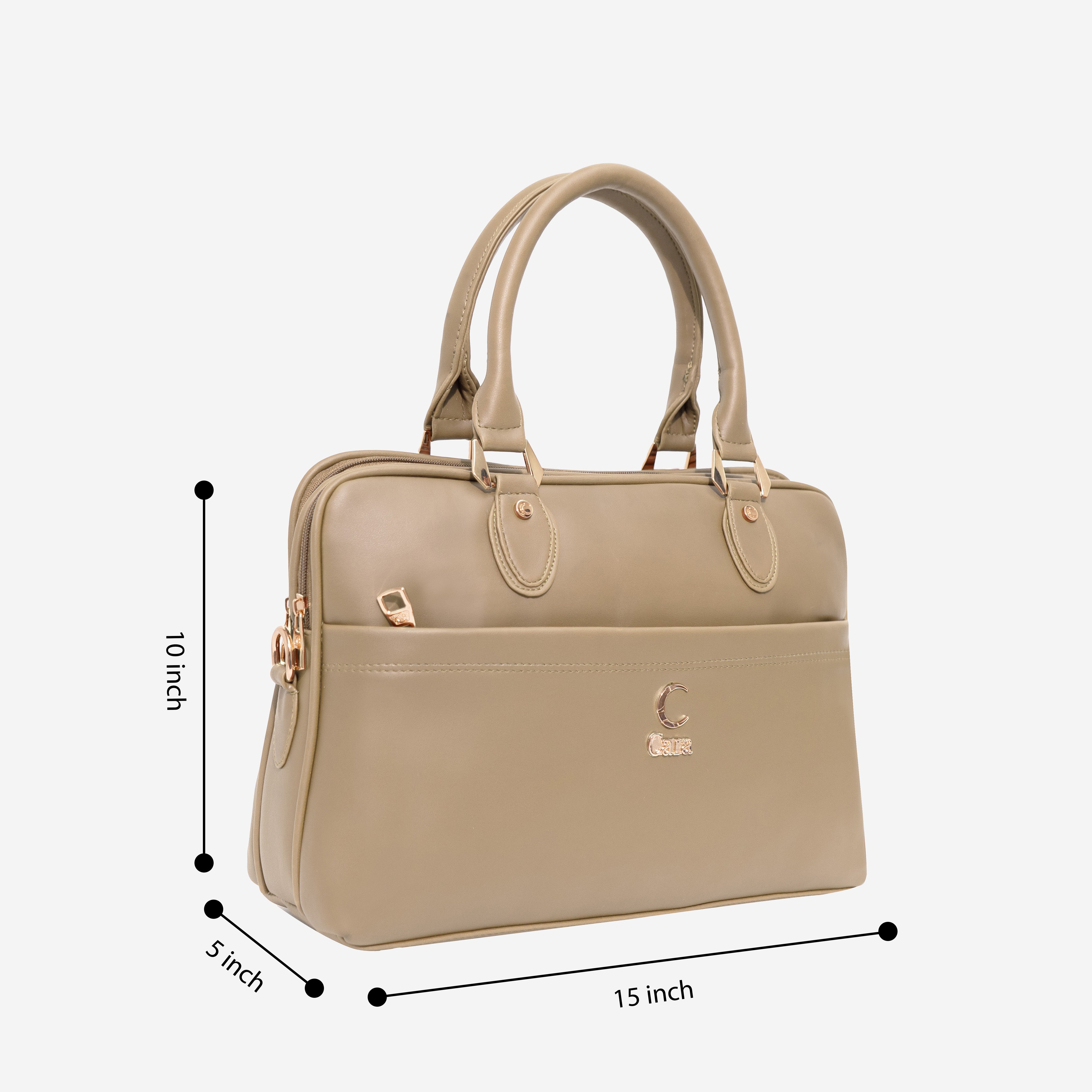 Classic Luxe Satchel Handbag I Cara