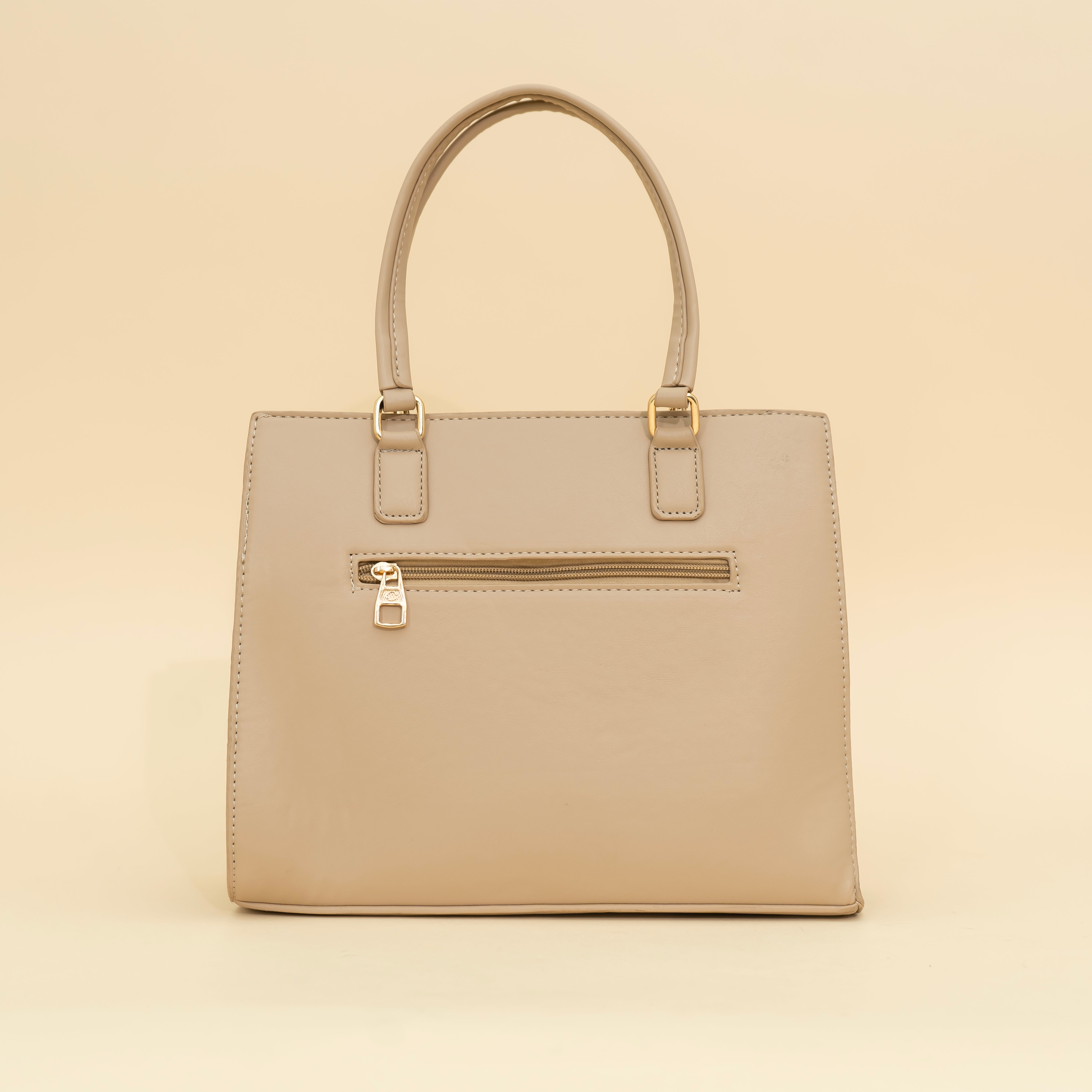 Chic Cream Handbag I CARA