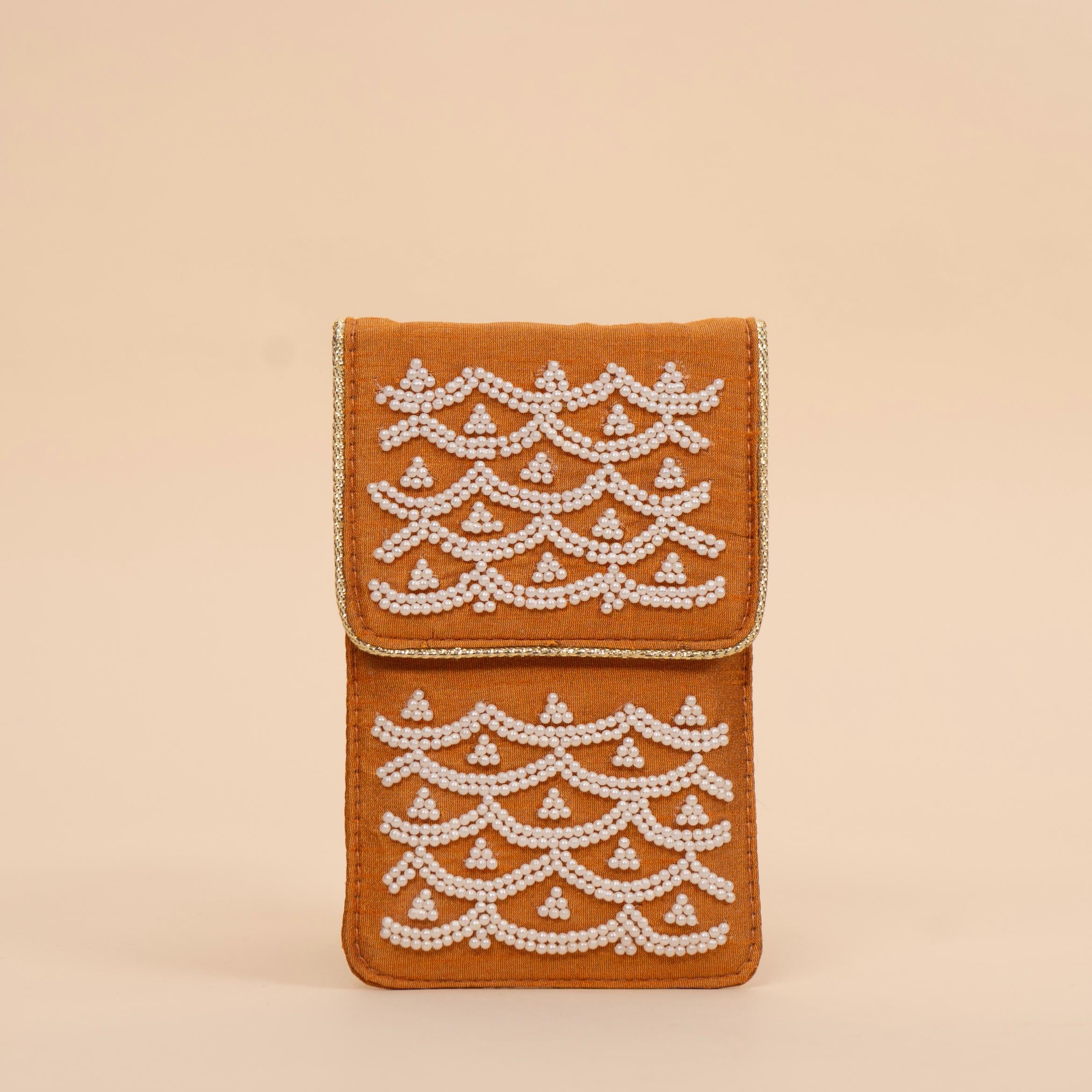 Pearl Crest Mobile Pouch