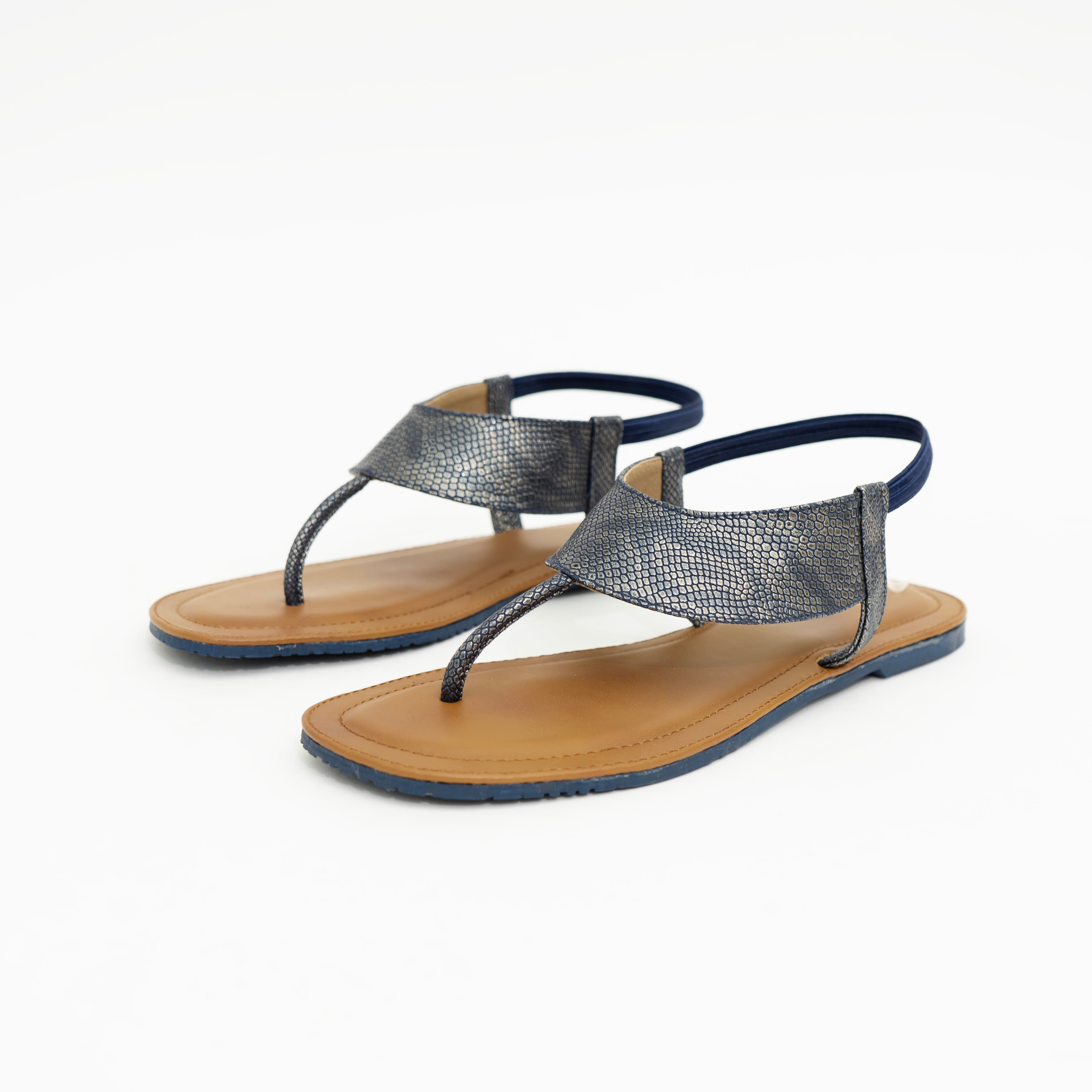 The Classic Blue T-Strap | Cara