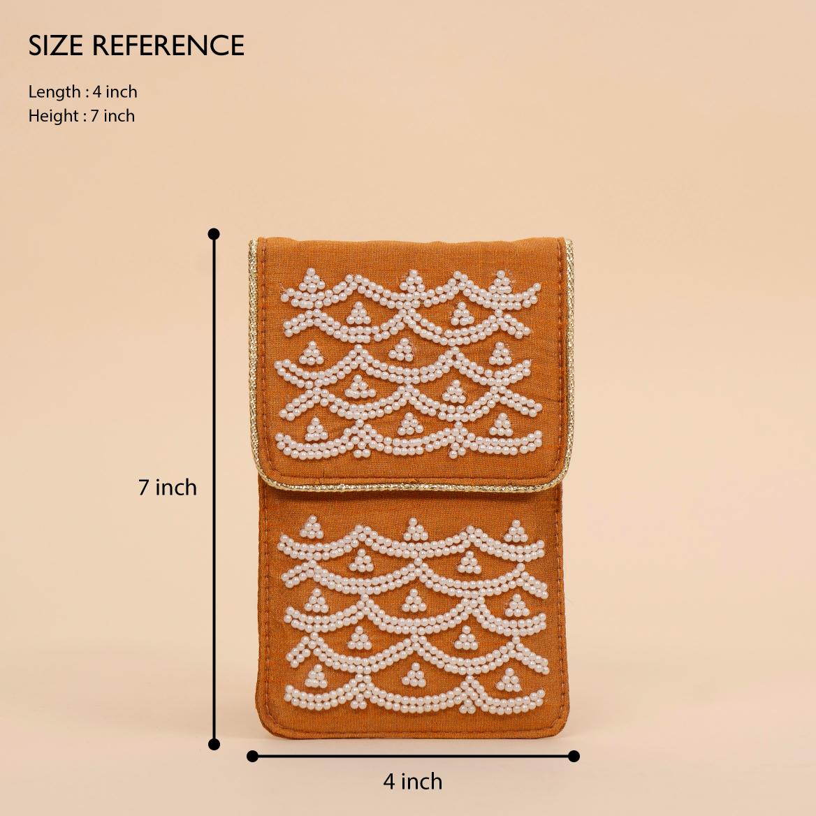 Pearl Crest Mobile Pouch