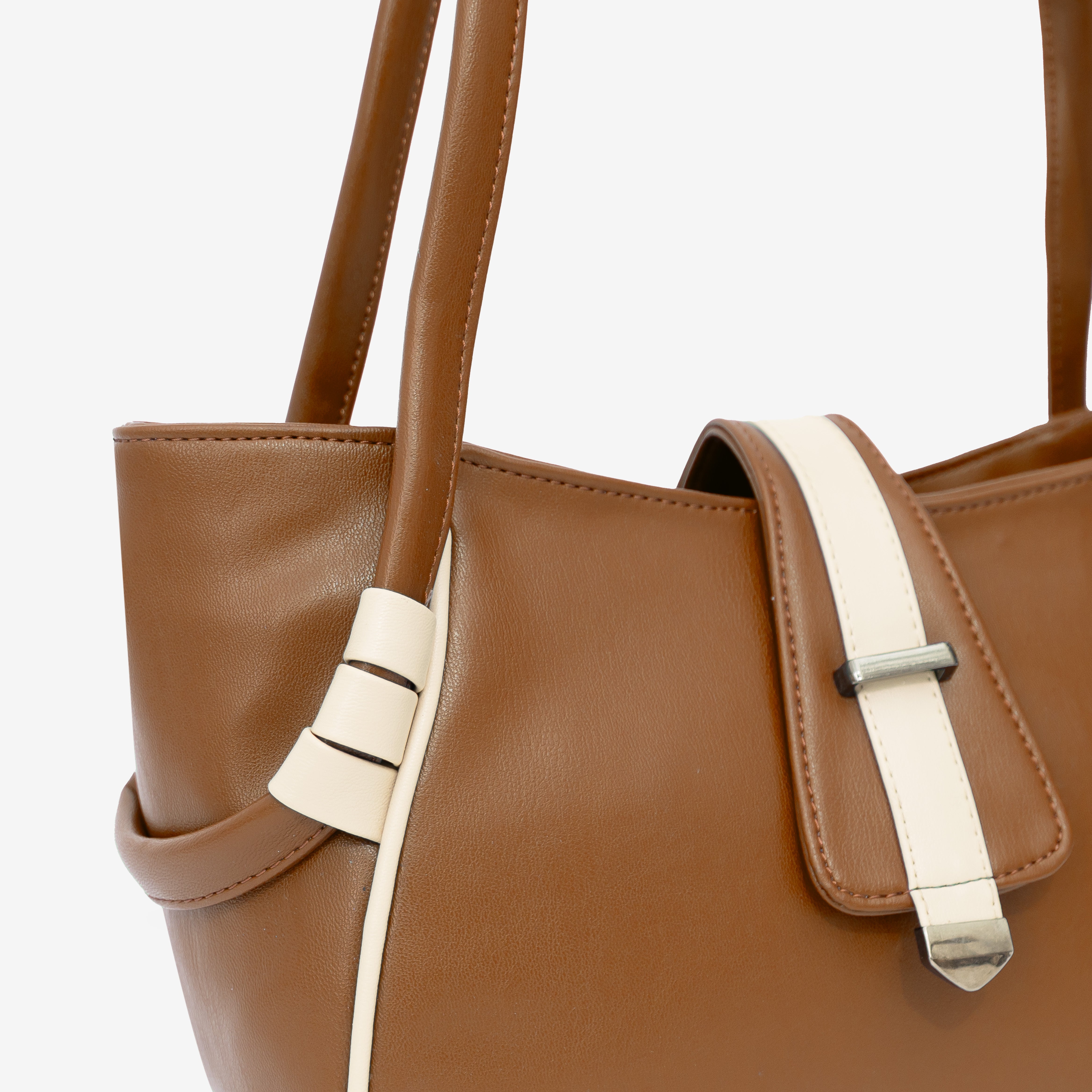 Brown Boldly Dynamic HANDBAG I CARA