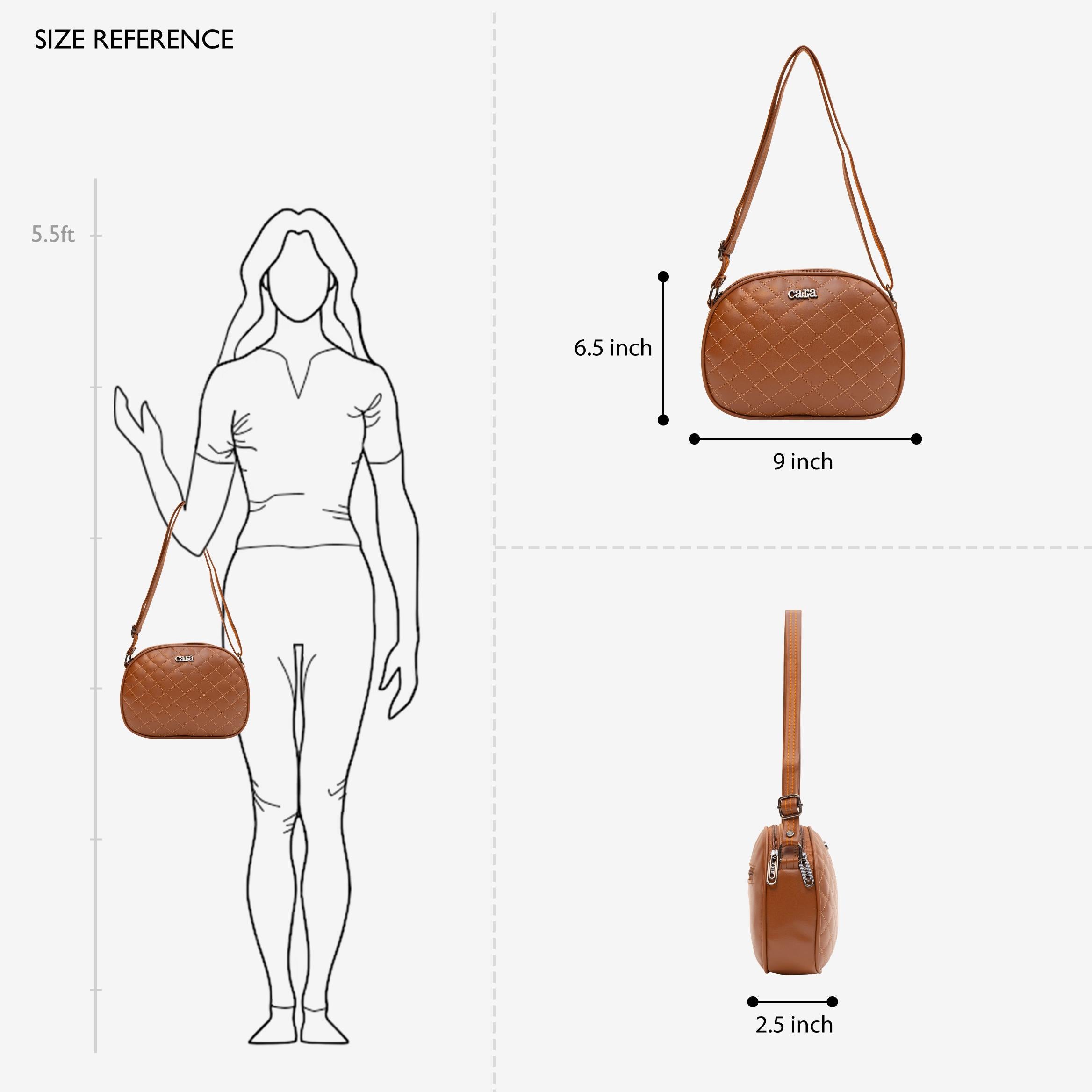 Quilted Luxe Sling Bag