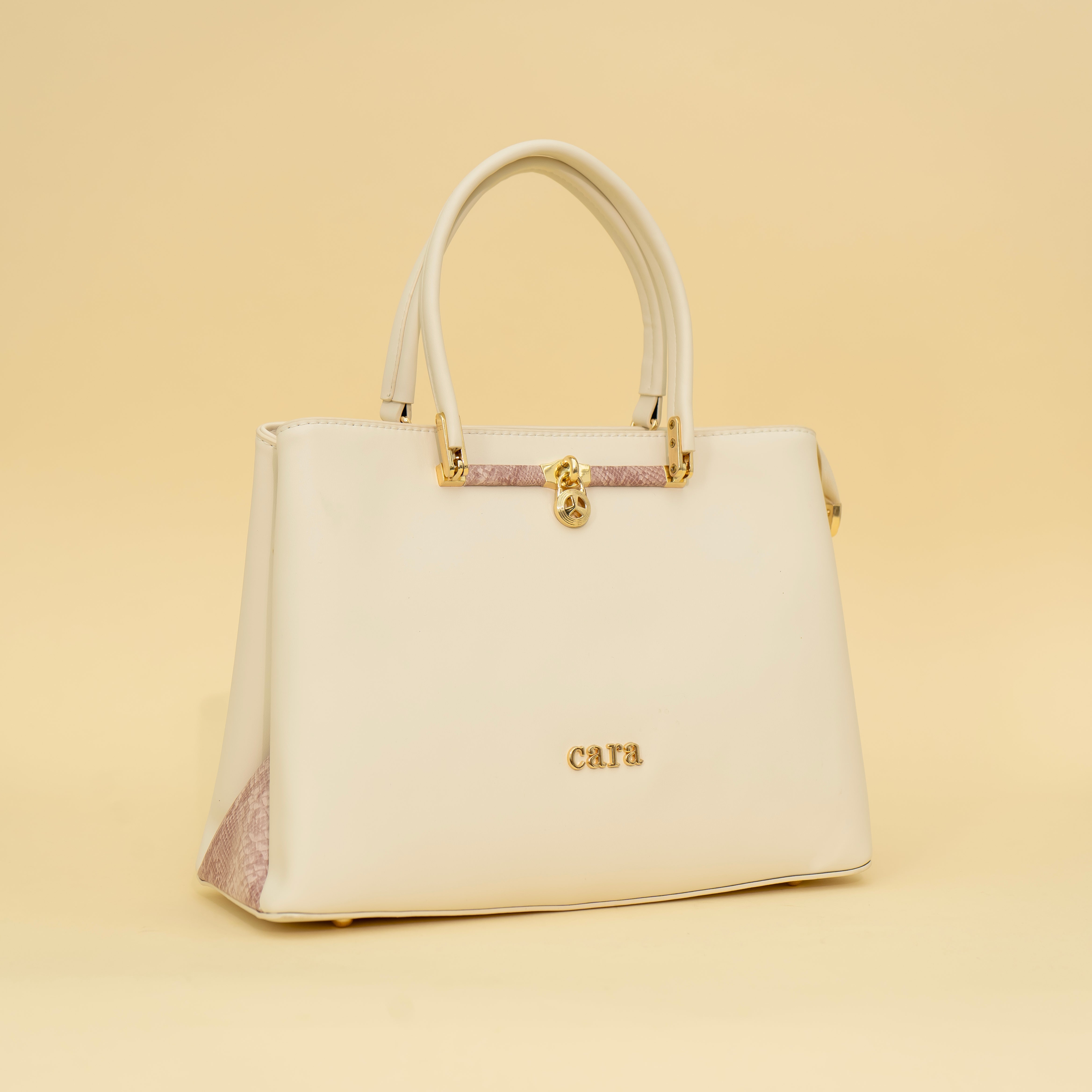 Haute Beige Handbag I CARA