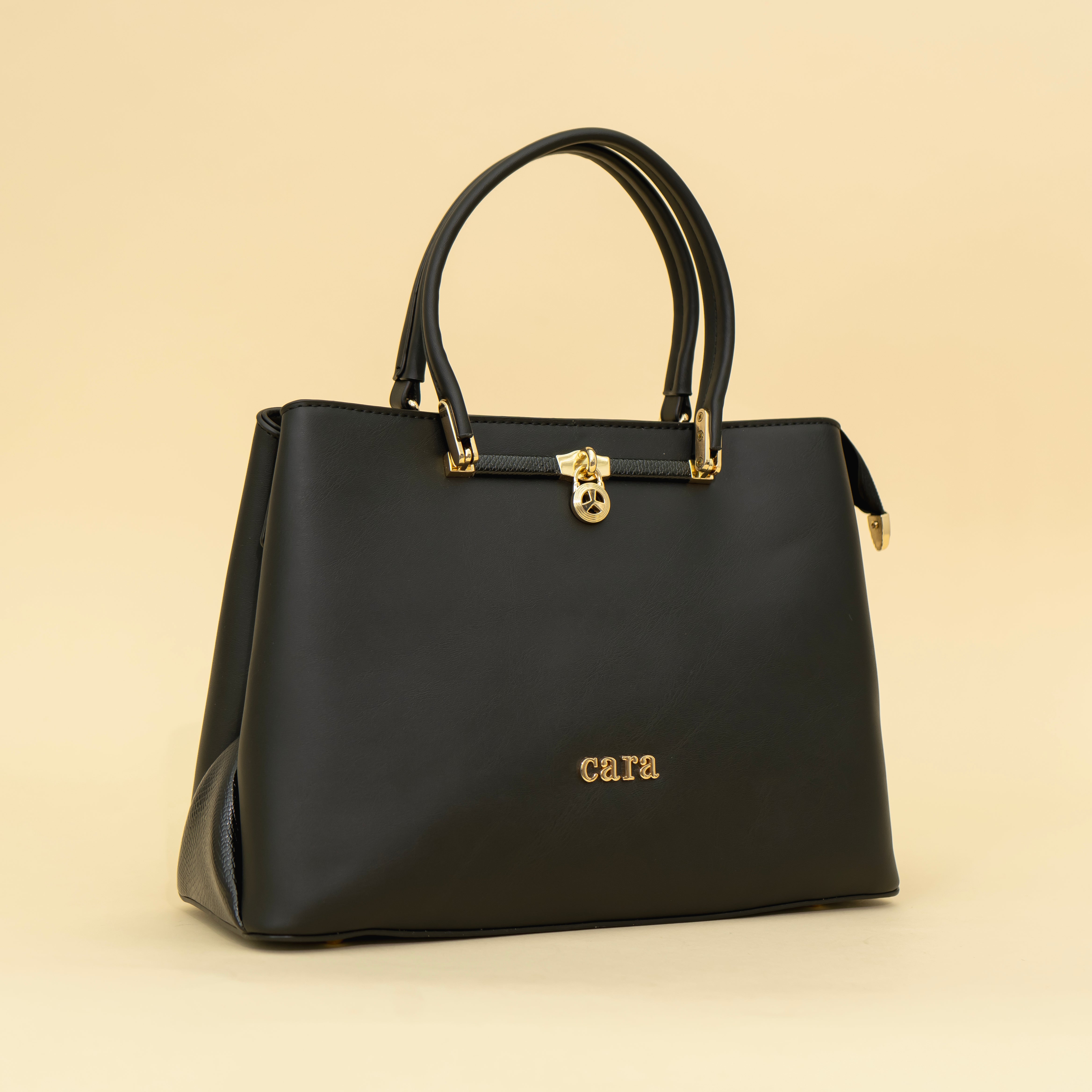 Haute Black Handbag I CARA