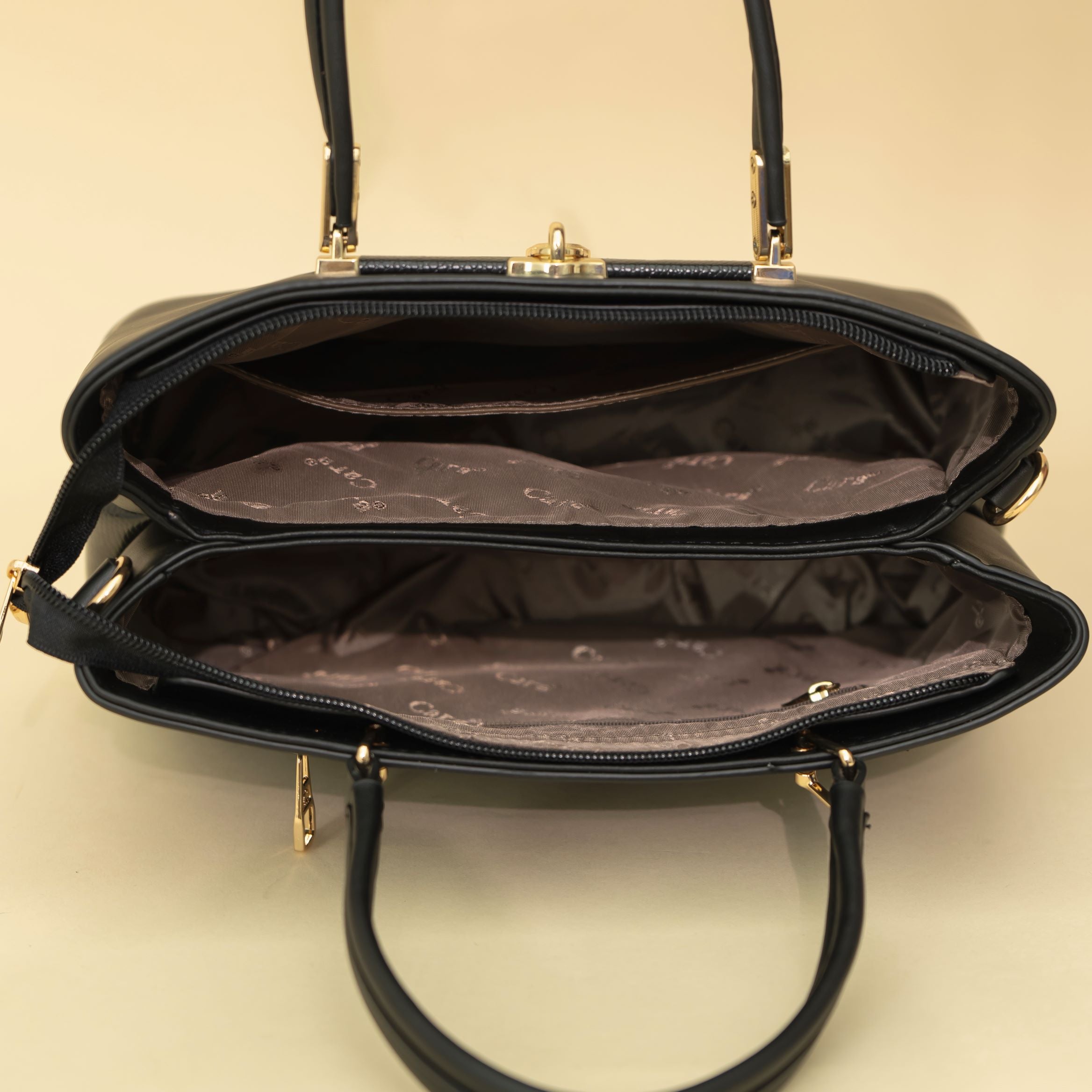 Haute Black Handbag I CARA