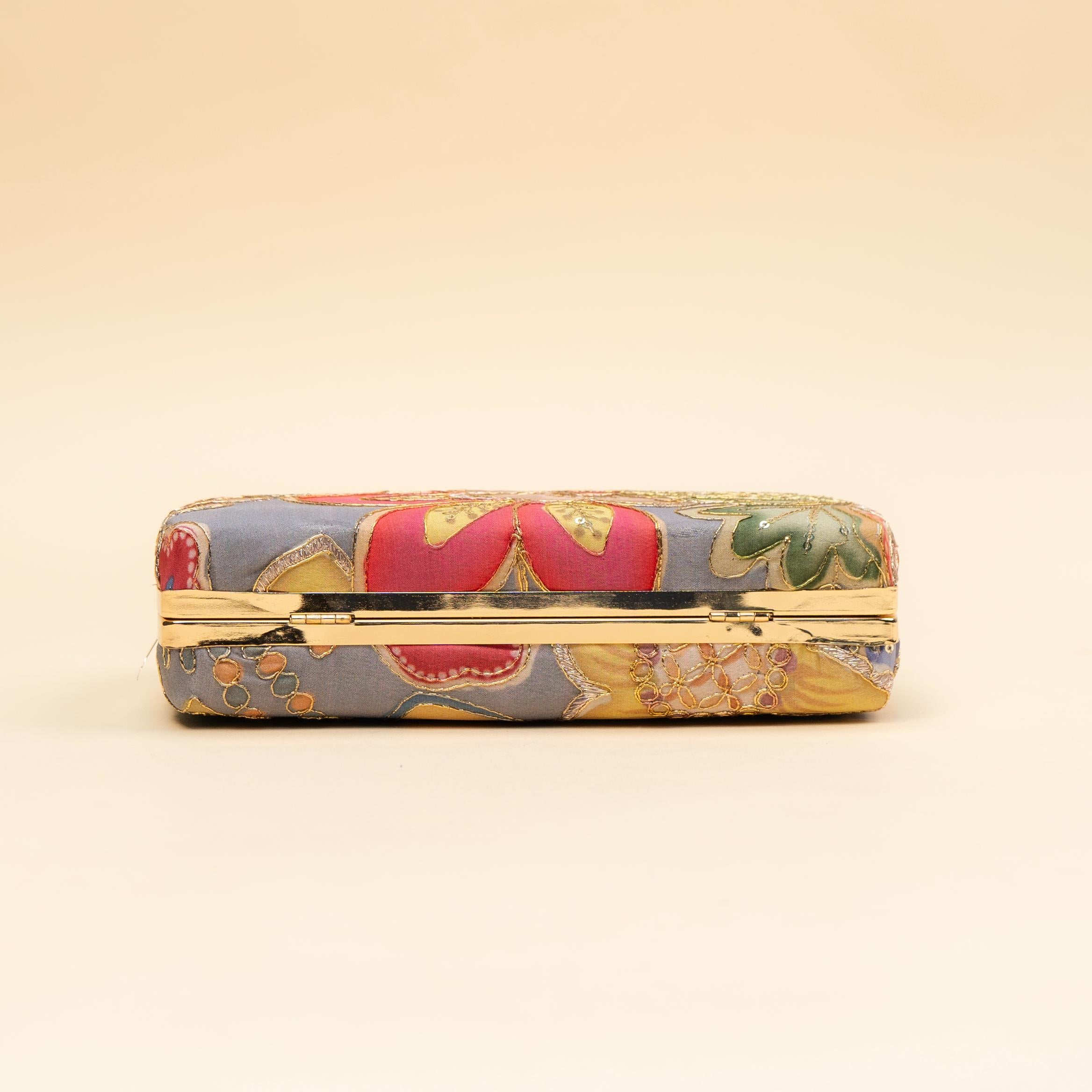 Sequin Thread Clutch