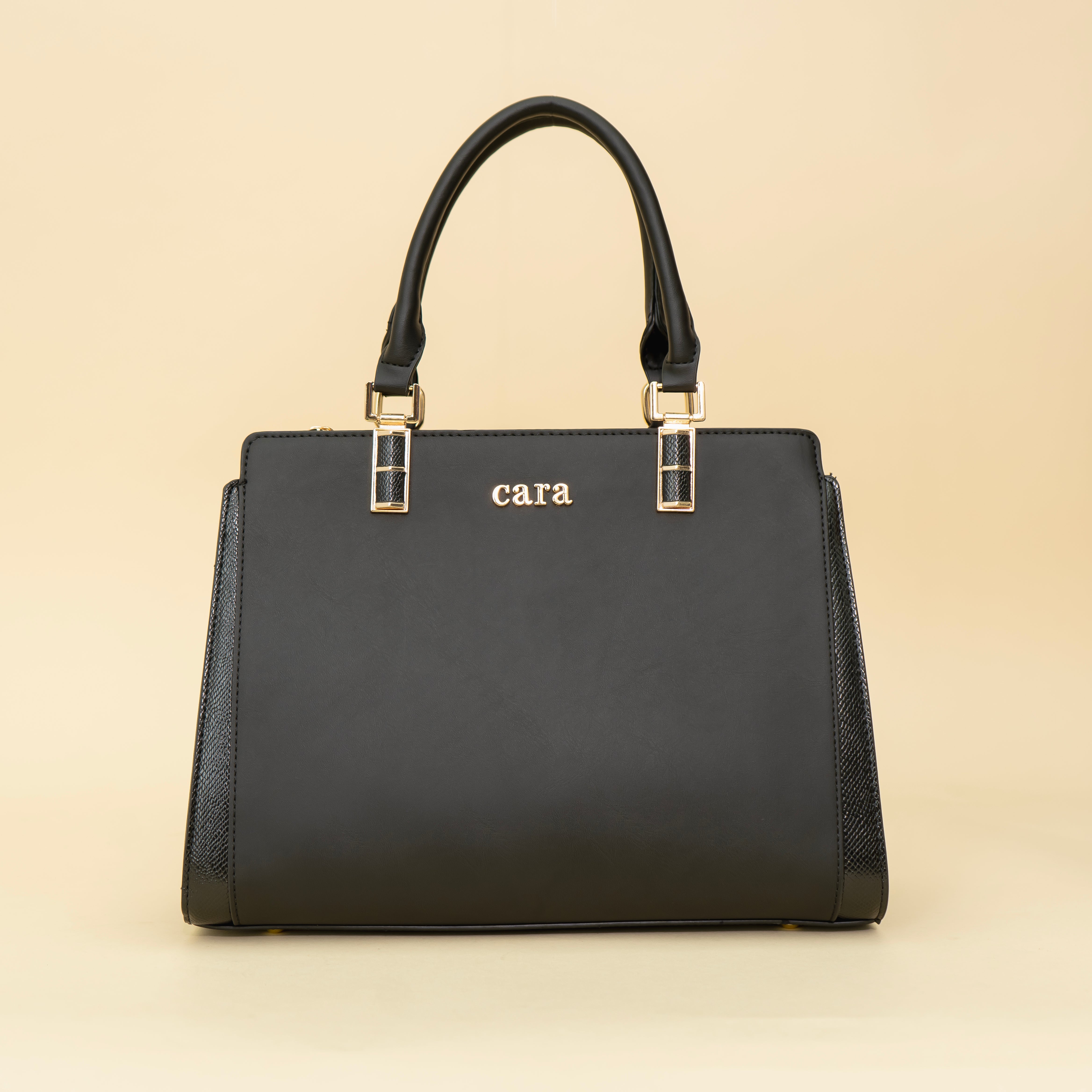 Dazzling Black Handbag I CARA