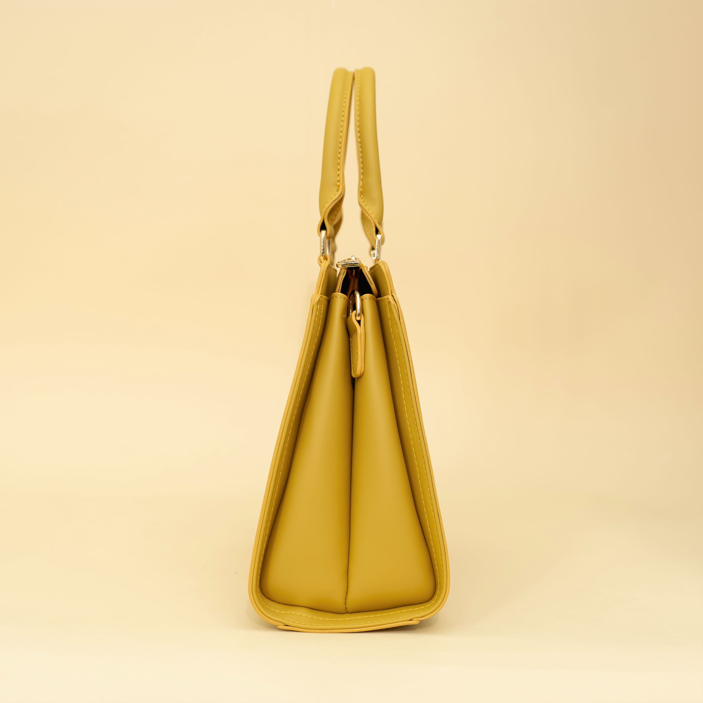 Dazzling Mustard Yellow Handbag I CARA