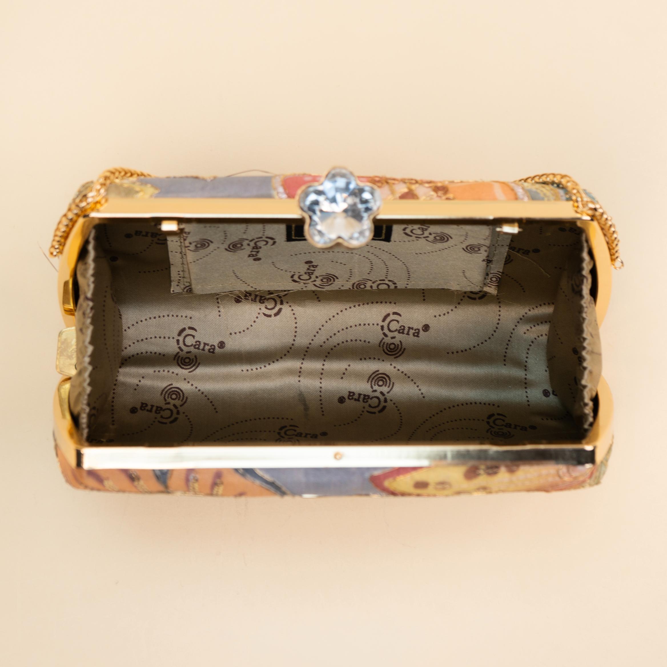 Sequin Thread Clutch