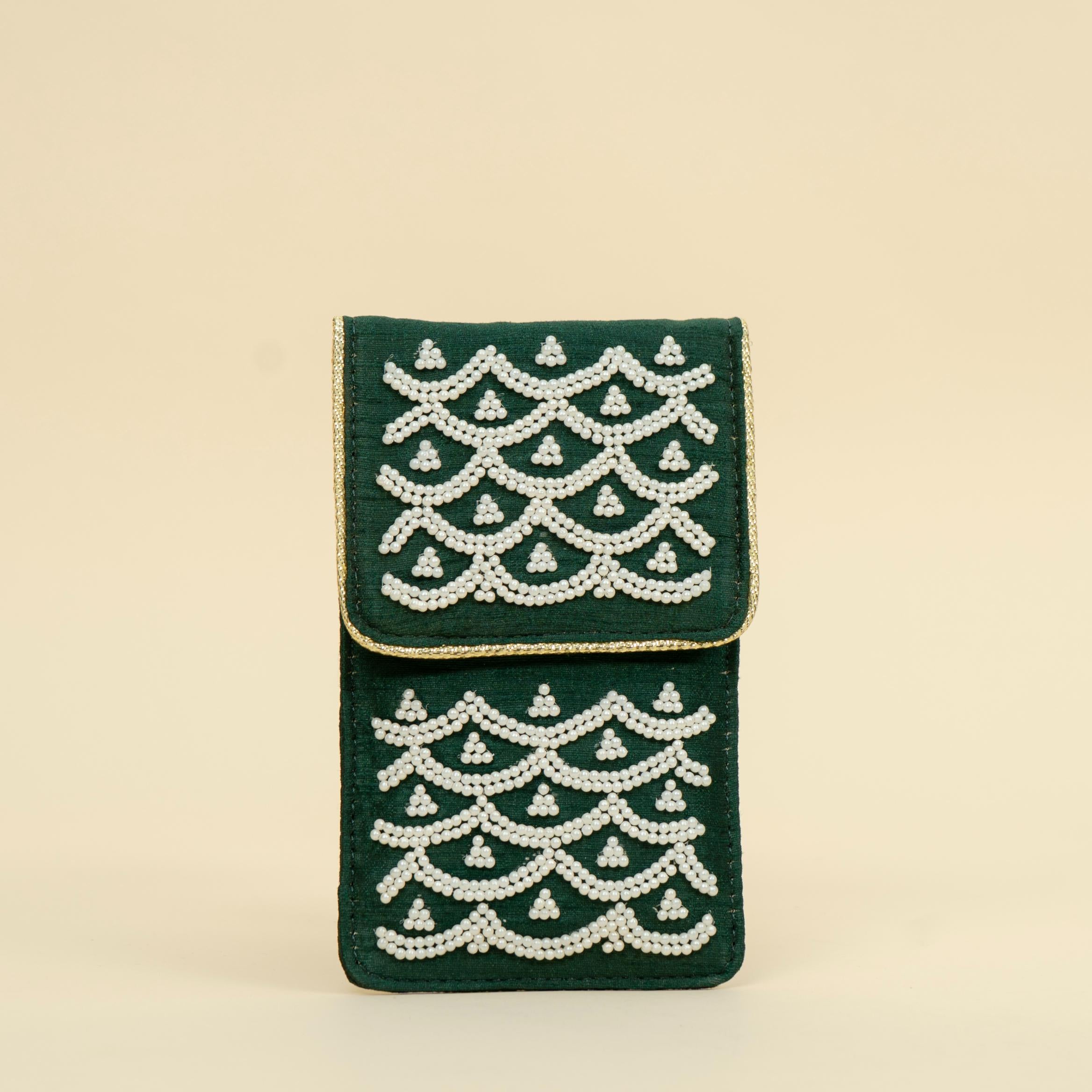 Pearl Crest Mobile Pouch