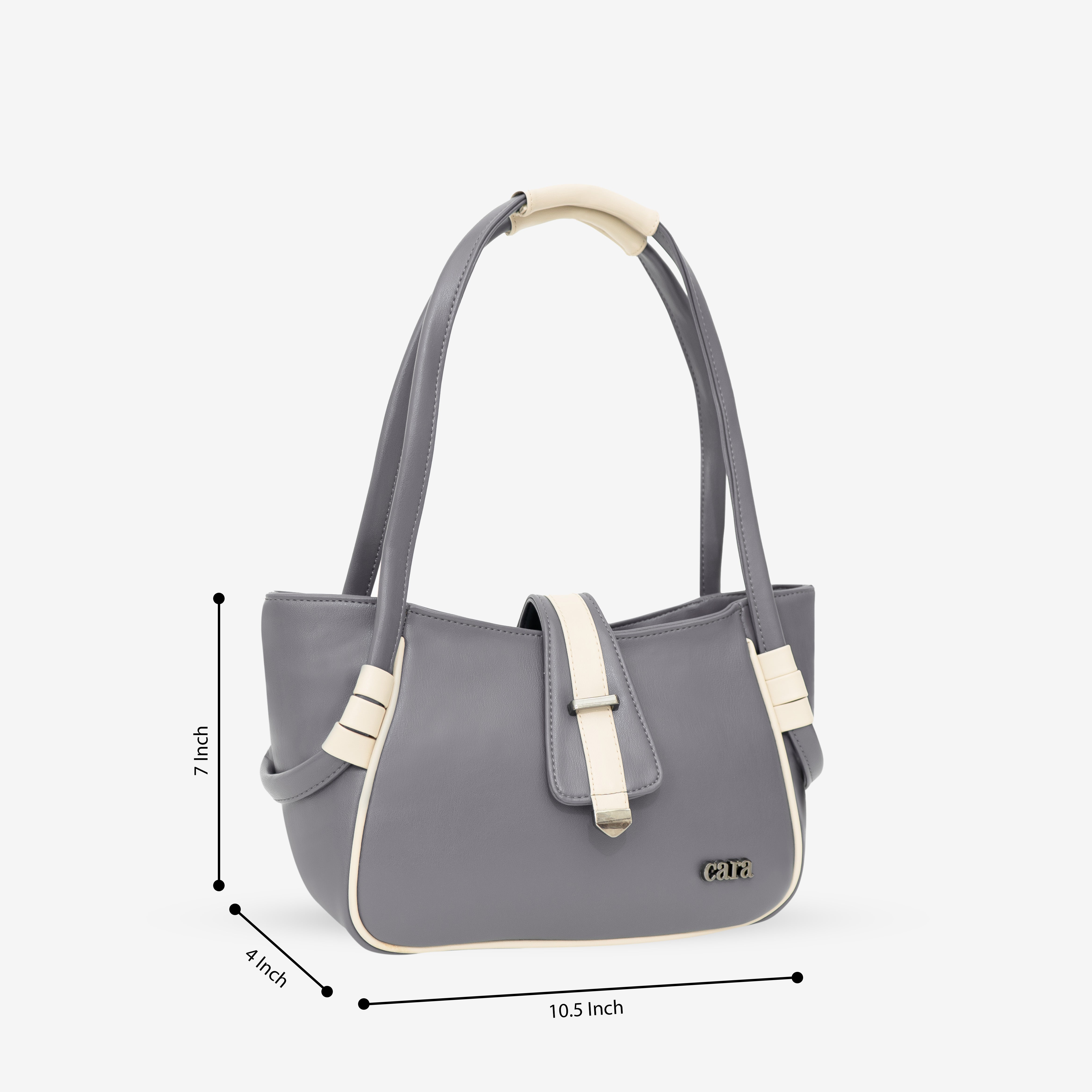 Grey Boldly Dynamic handbag I cara