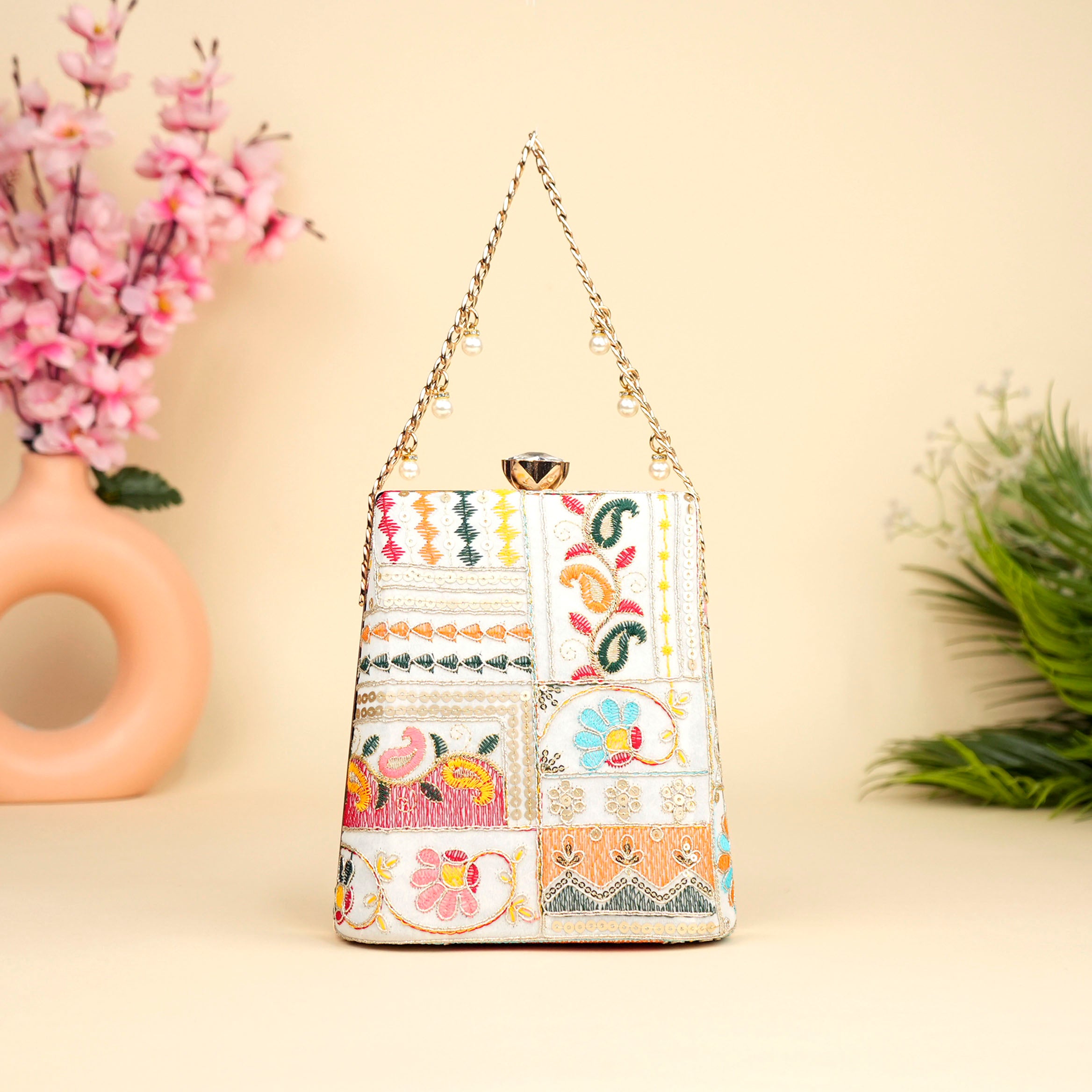 Heritage Mosaic Clutch