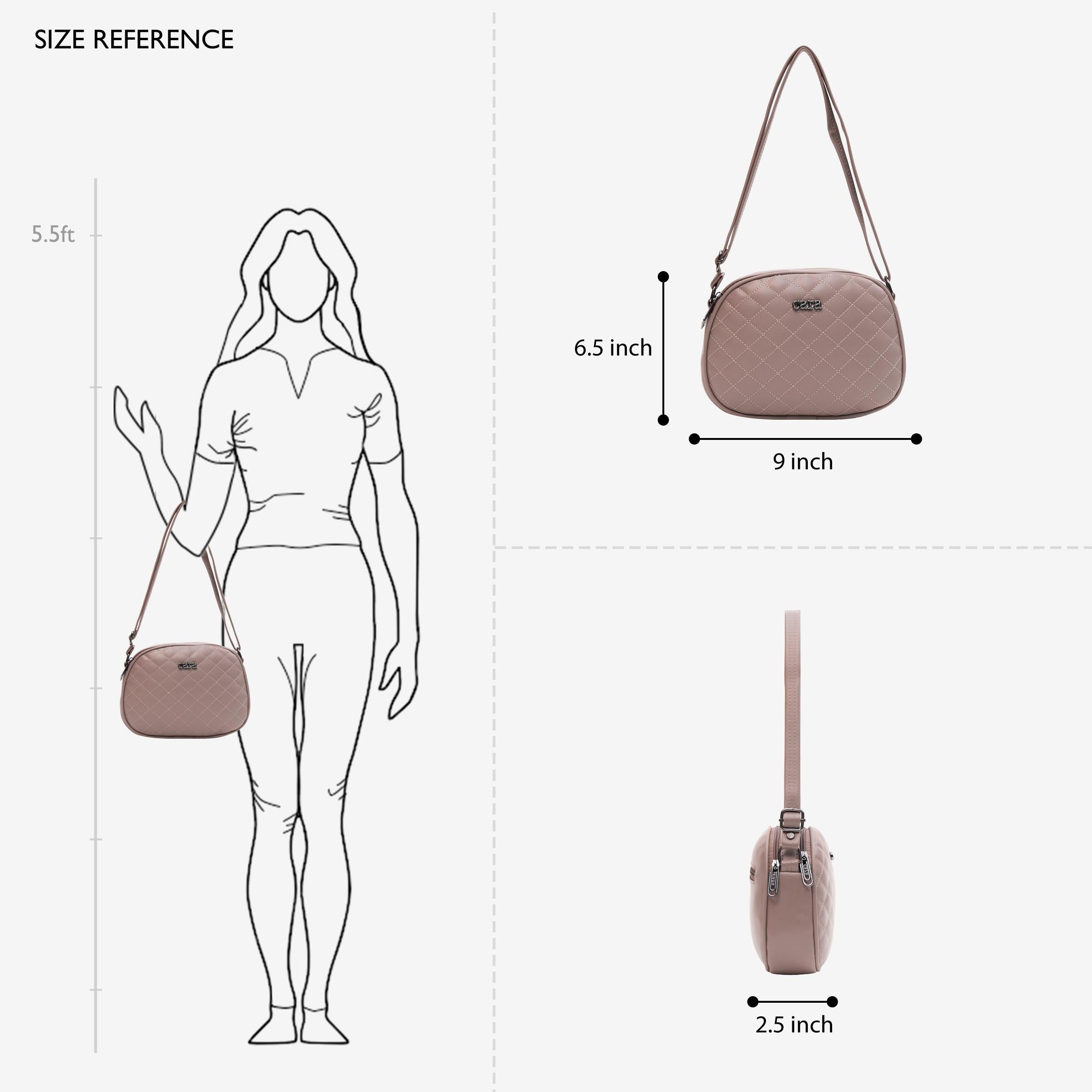 Quilted Luxe Sling Bag