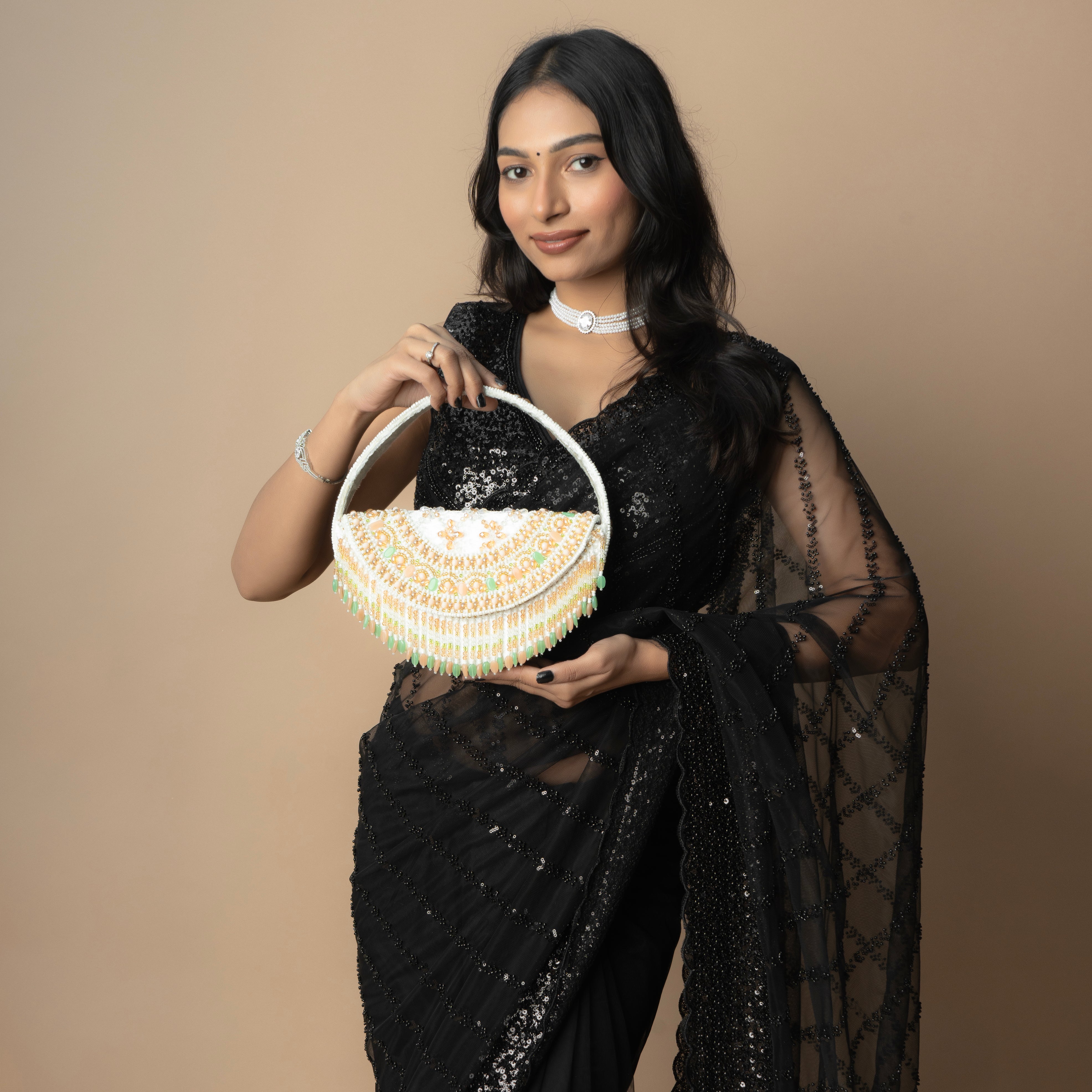 Pearl Cascade Clutch