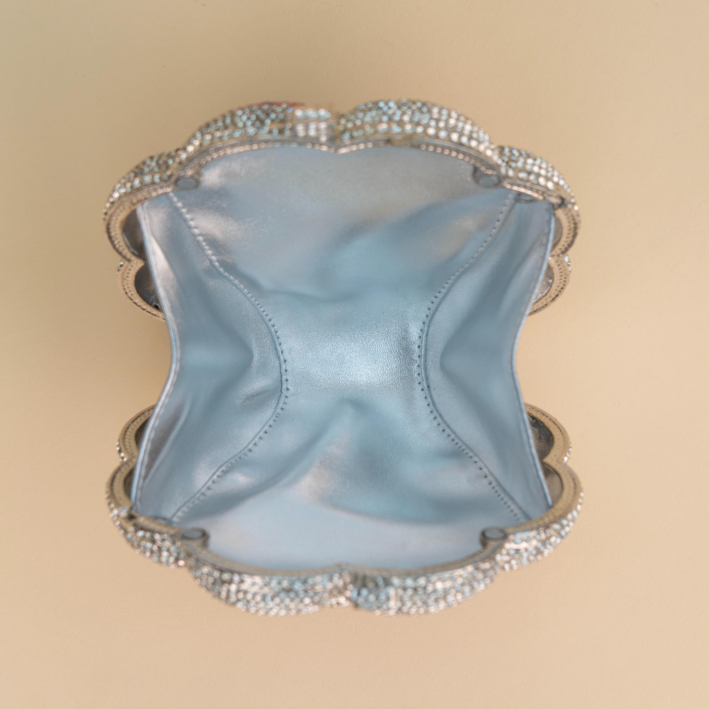 Crystal Rose Bling Clutch