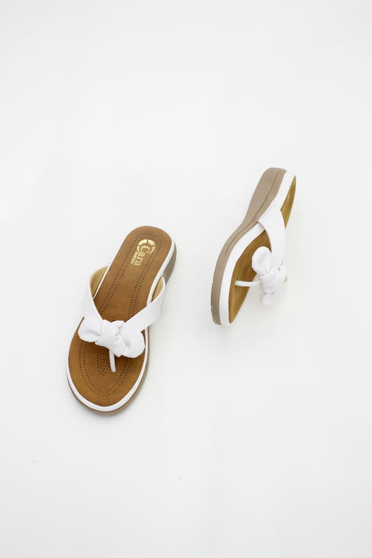 Cushioned Bow Flats For Women