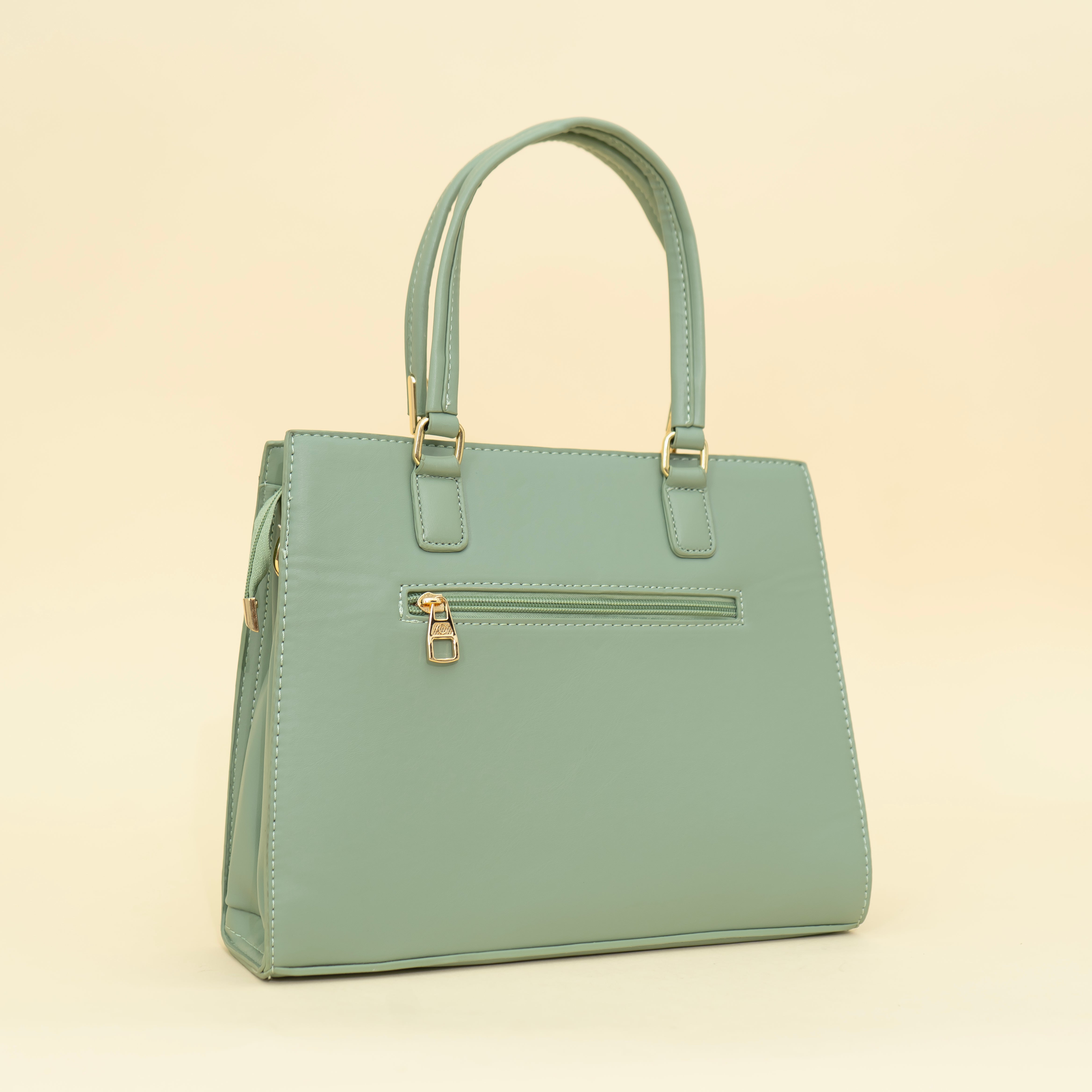 Glamorous Green Handbag  I CARA