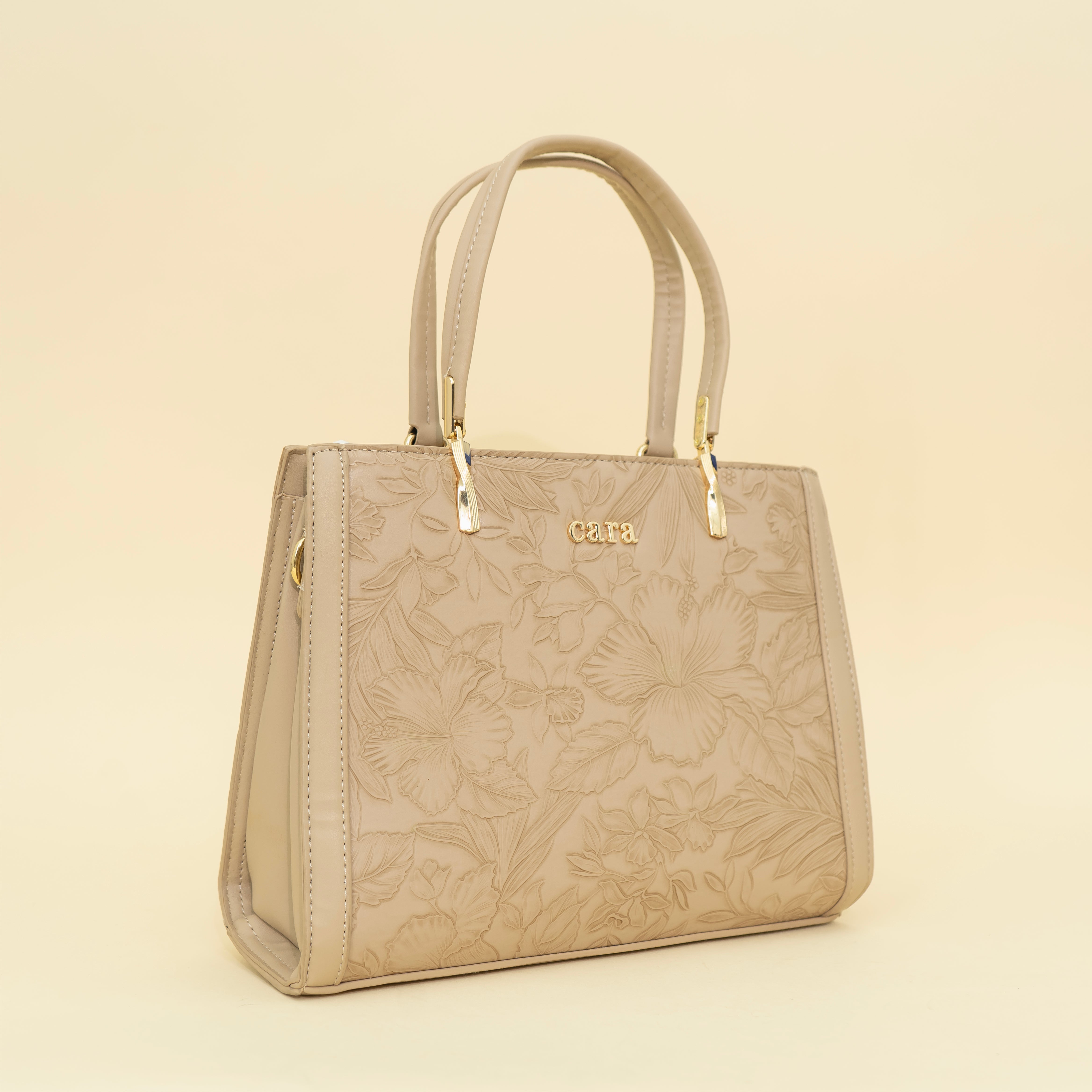 Glamorous Tan Brown Handbag  I CARA