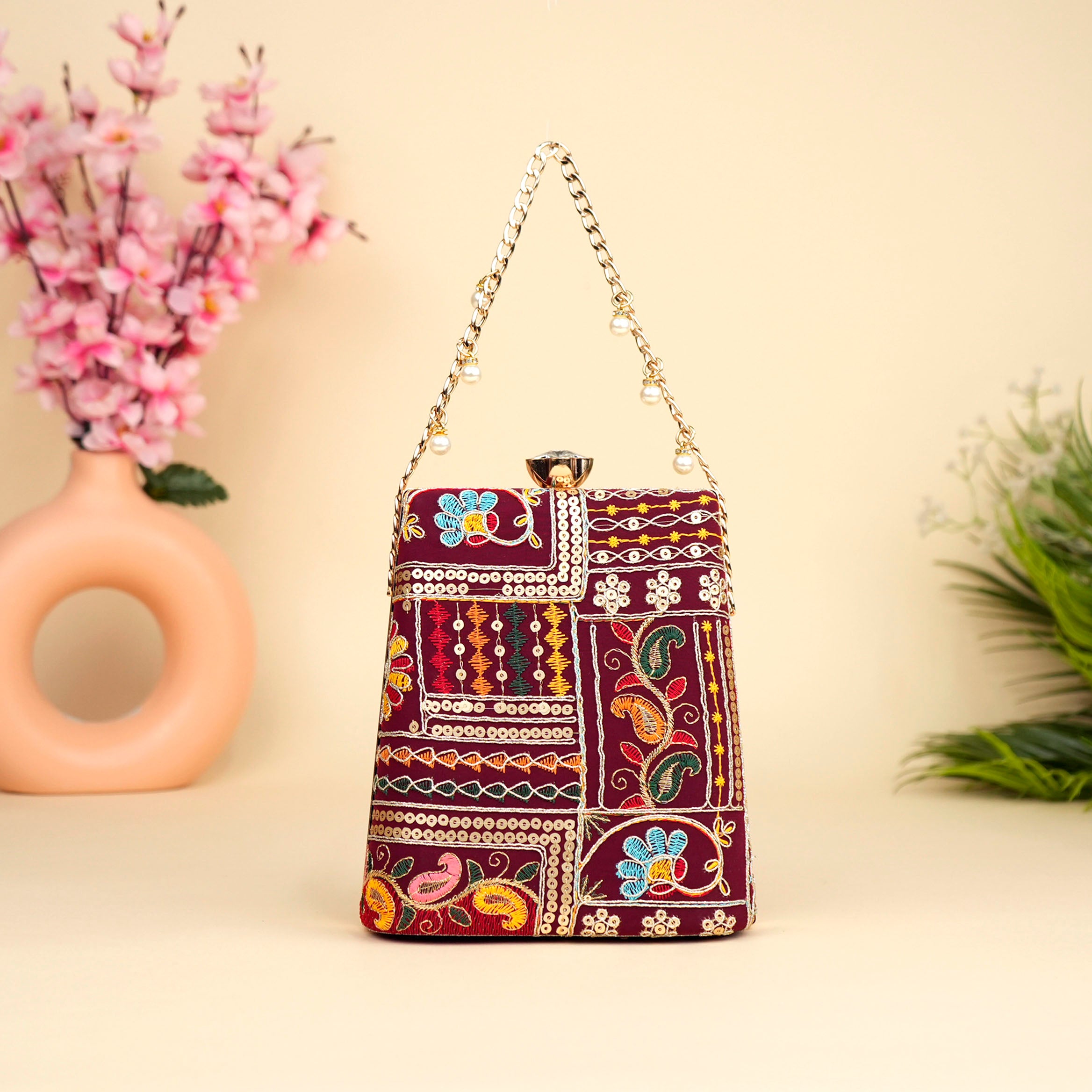 Heritage Mosaic Clutch