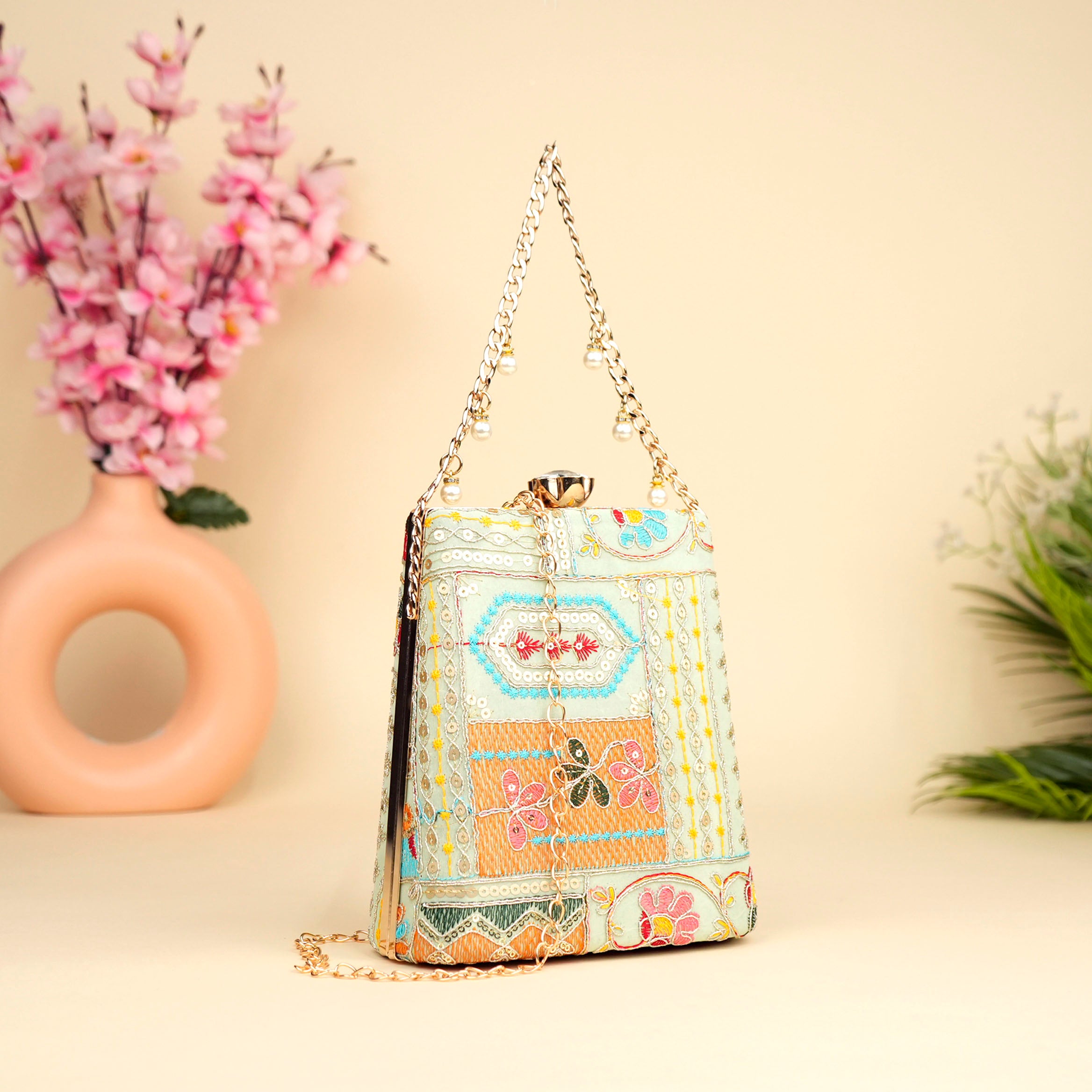 Heritage Mosaic Clutch