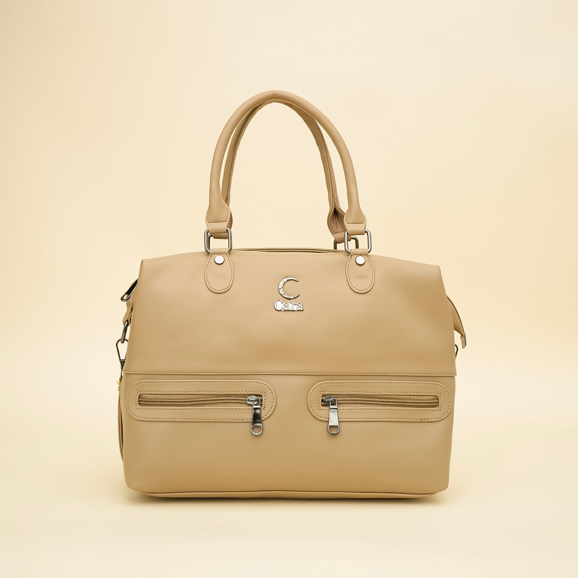 Cara's Tan Brown Paradise HANDBAG