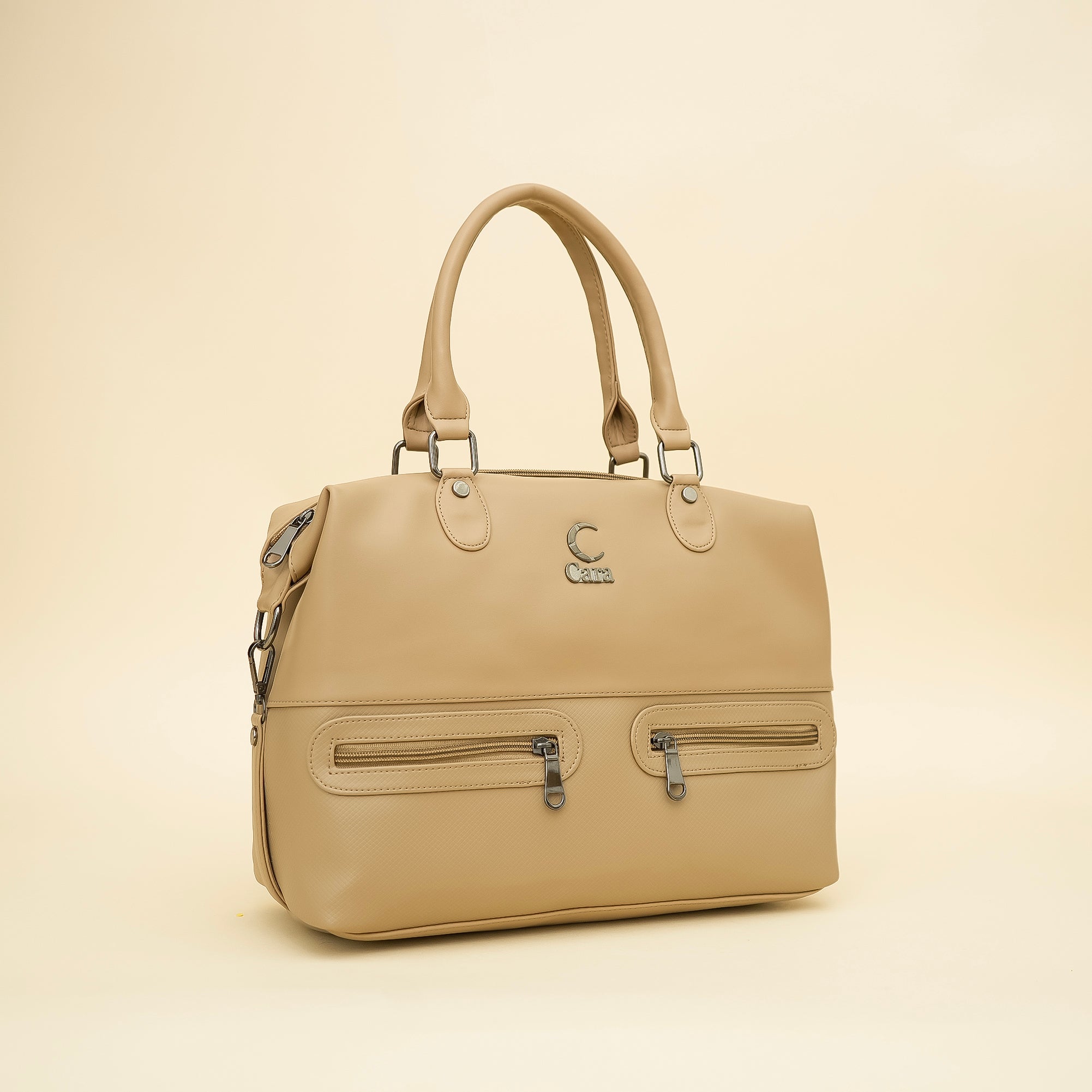 Cara's Tan Brown Paradise HANDBAG