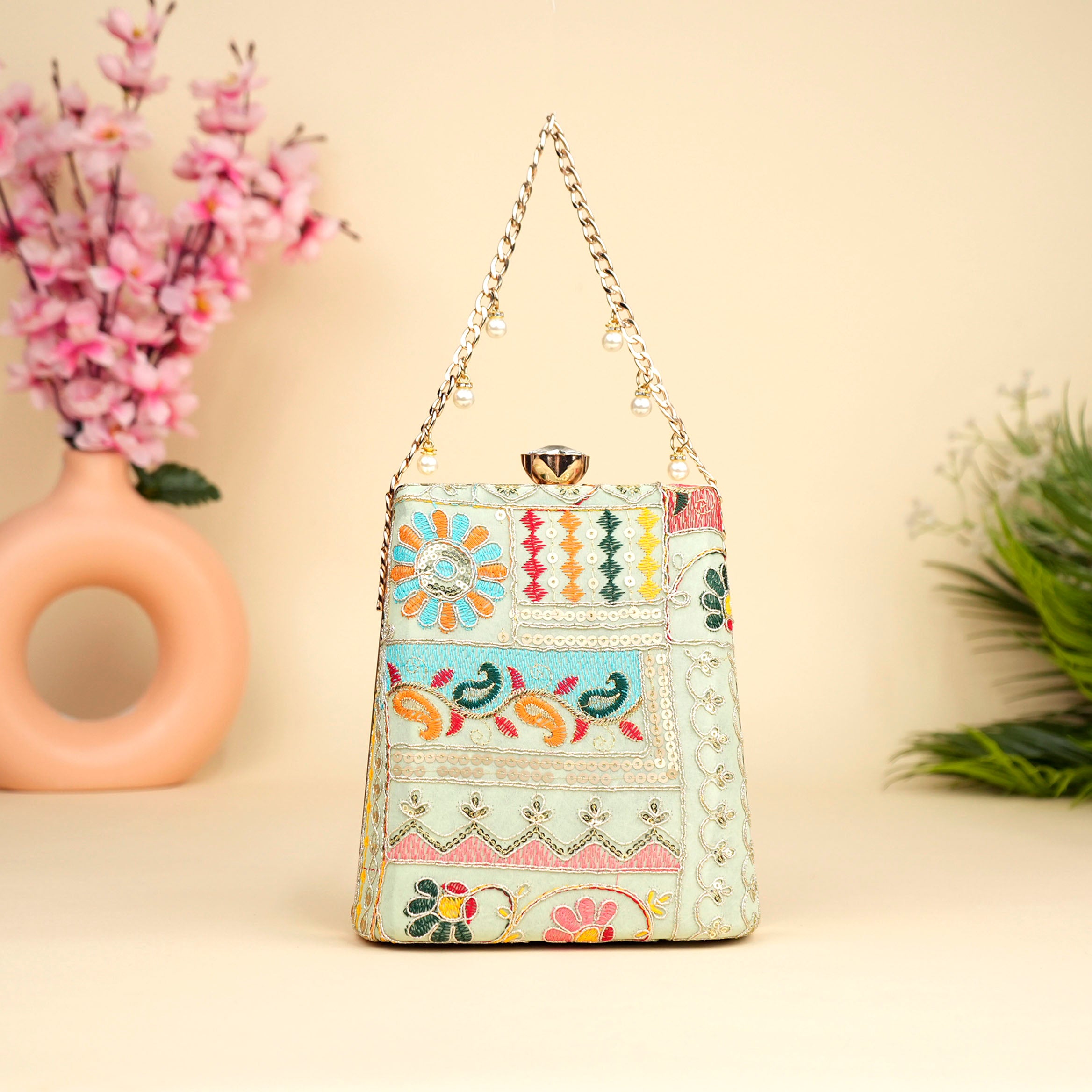 Heritage Mosaic Clutch