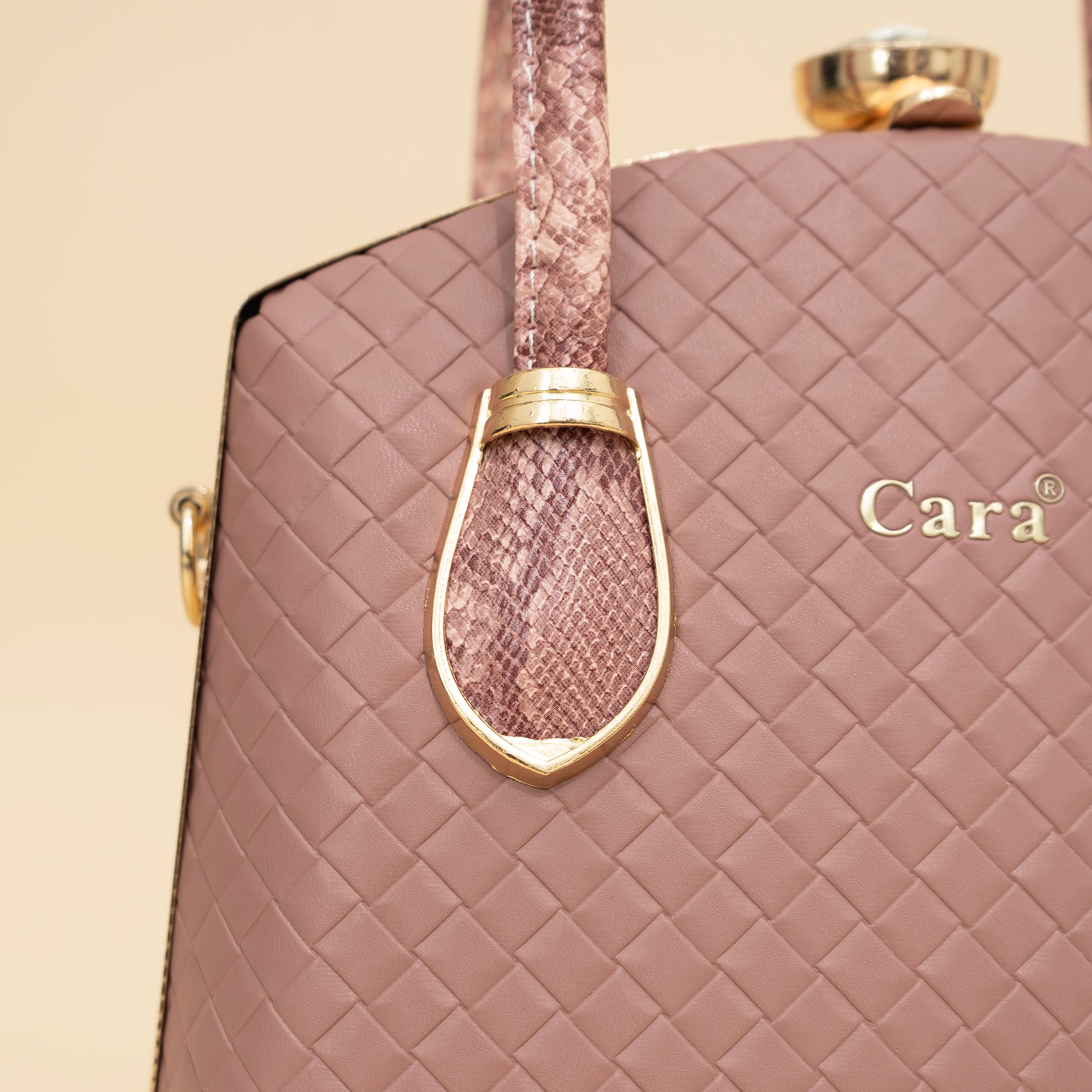 Cara's Flair Twist satchel bag