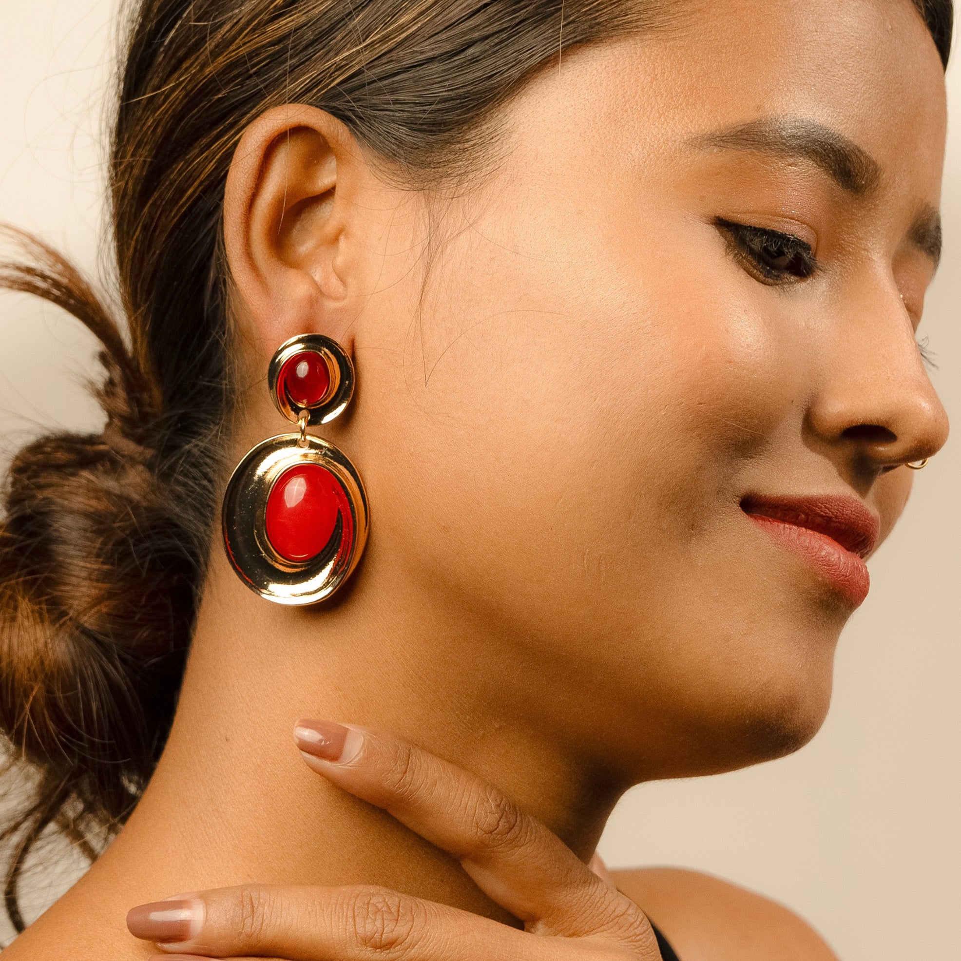 Smooth Frame Earrings