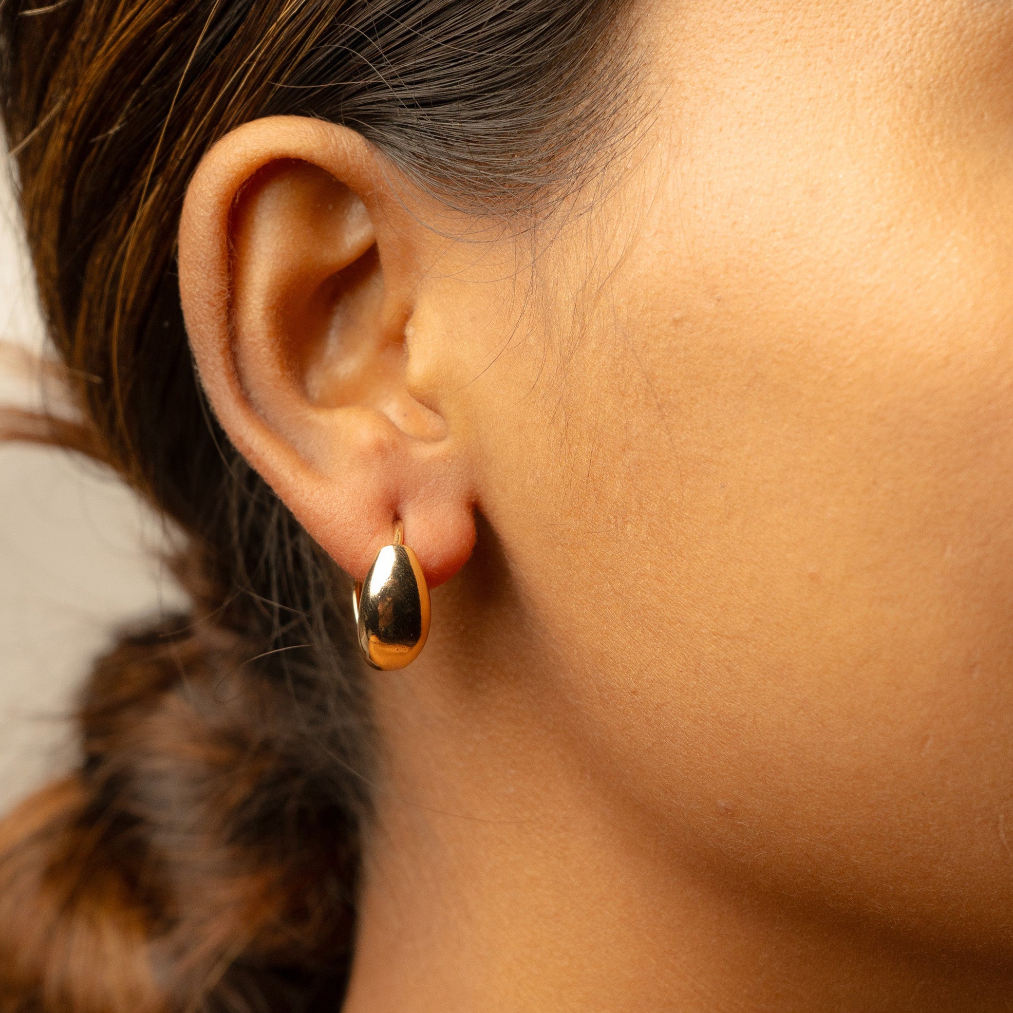 Fluid Circle Earrings
