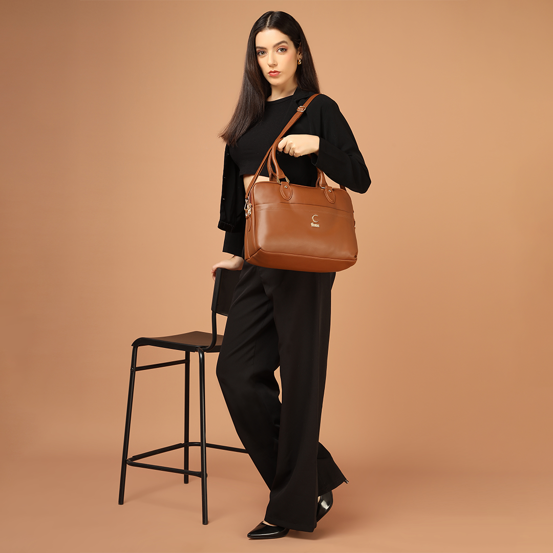 Classic Luxe Satchel Handbag I Cara