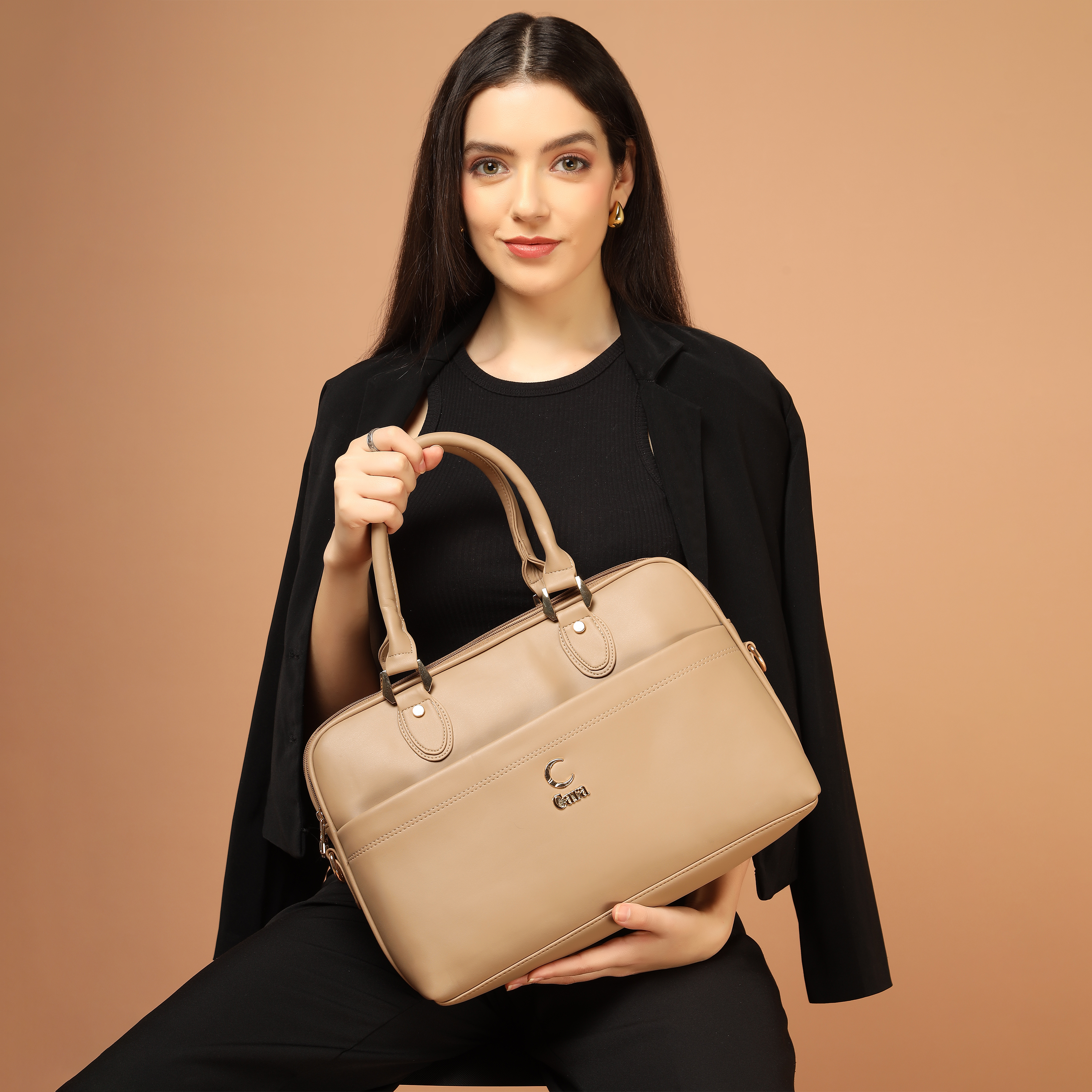 Classic Luxe Satchel Handbag I Cara