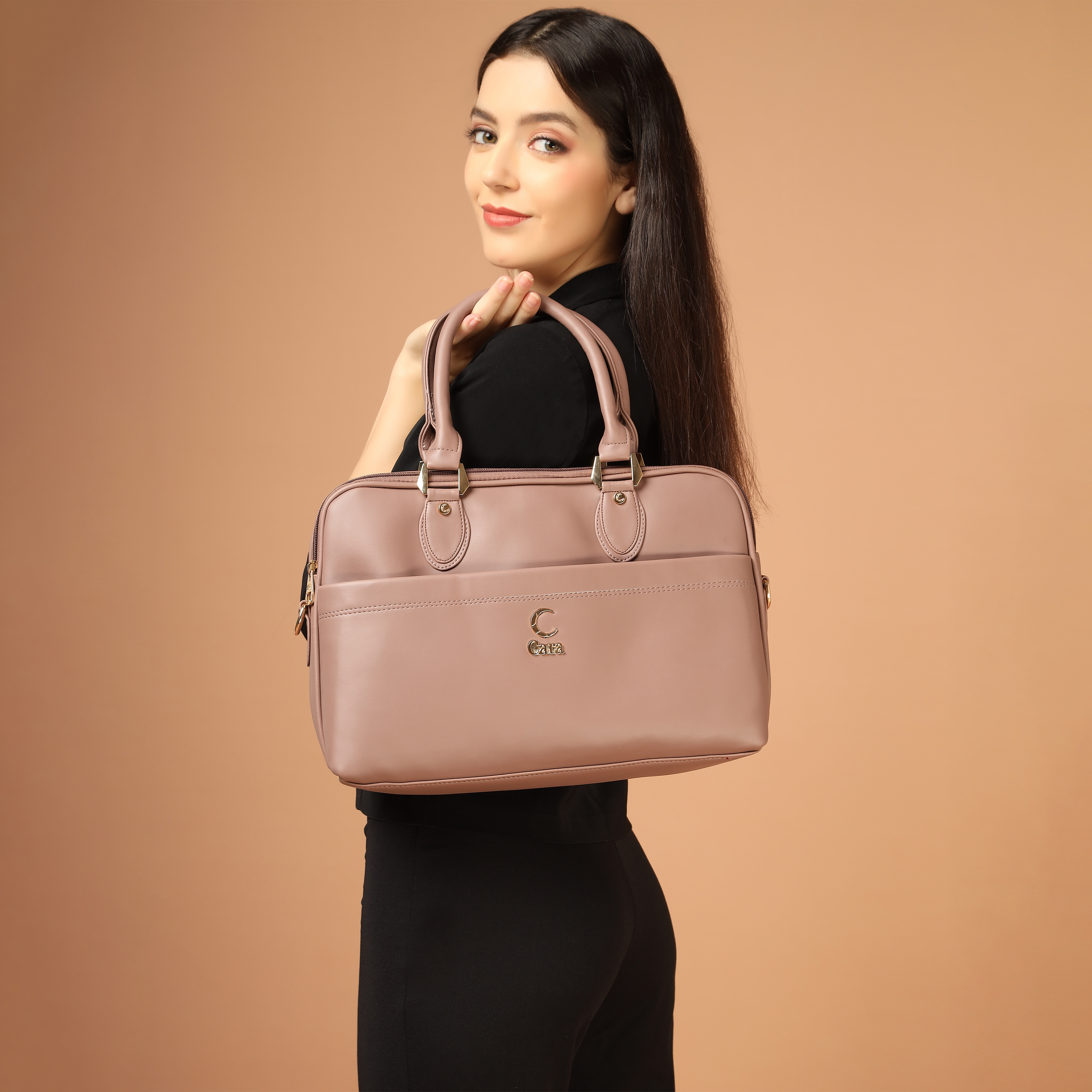 Classic Luxe Satchel Handbag I Cara