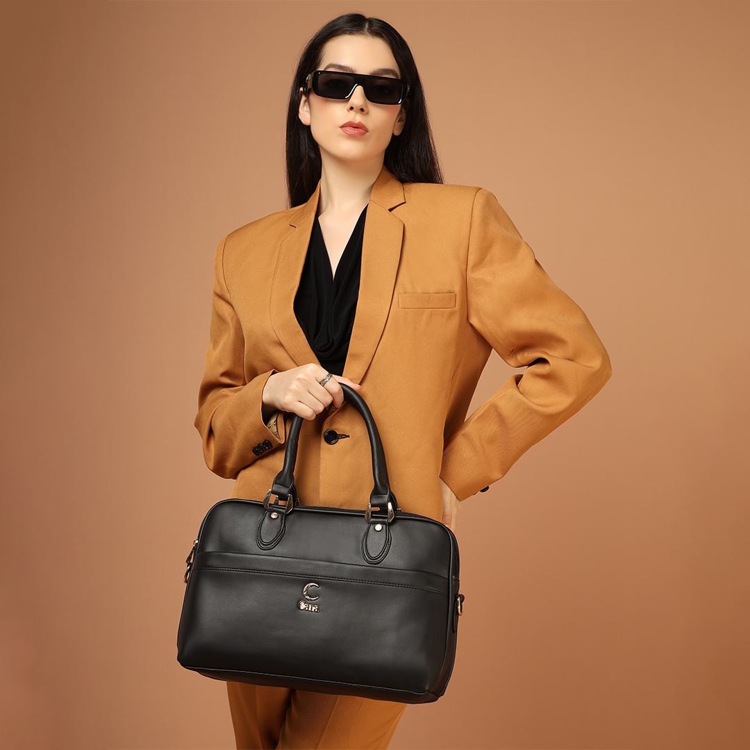 Classic Luxe Satchel Handbag I Cara