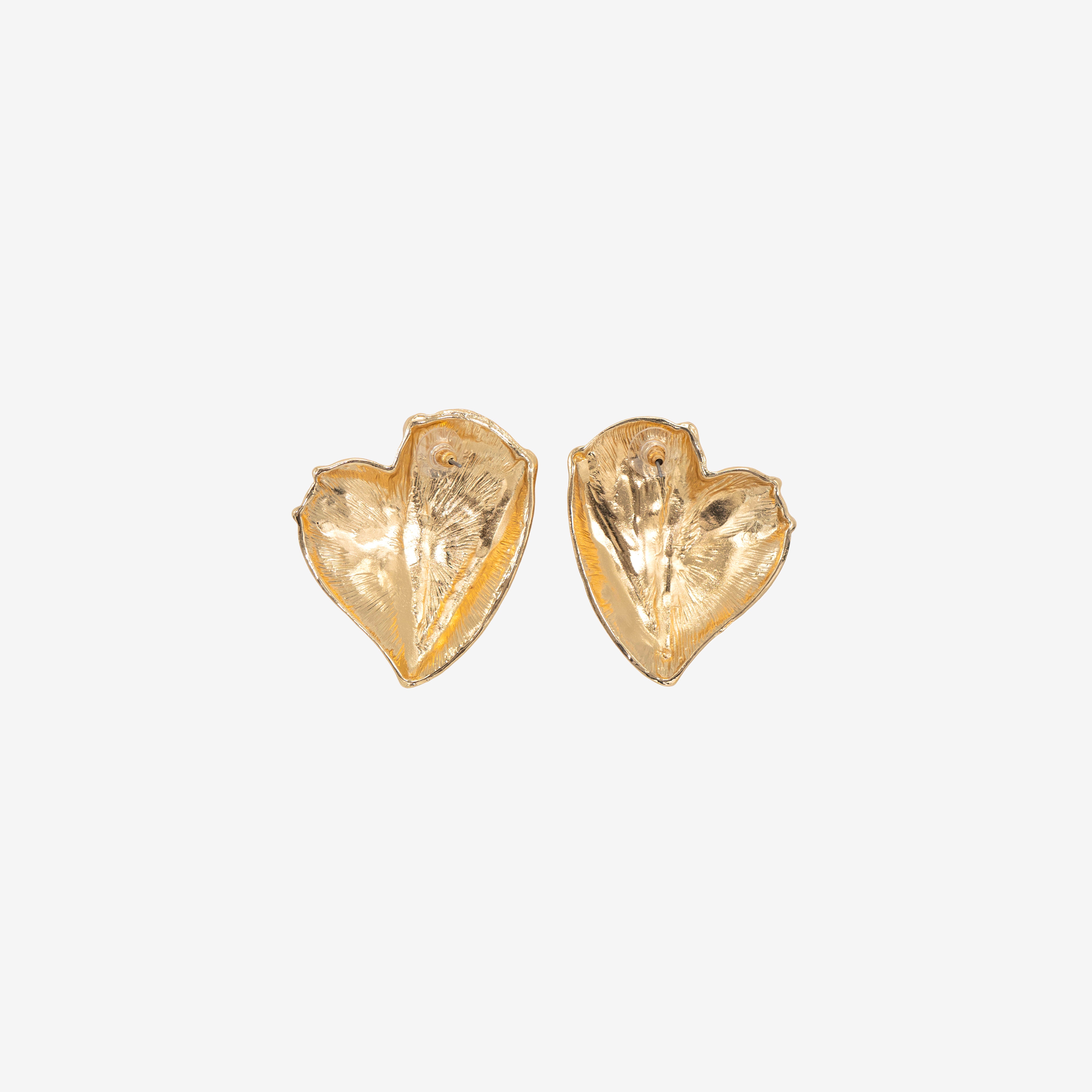 Velour Heart Earrings