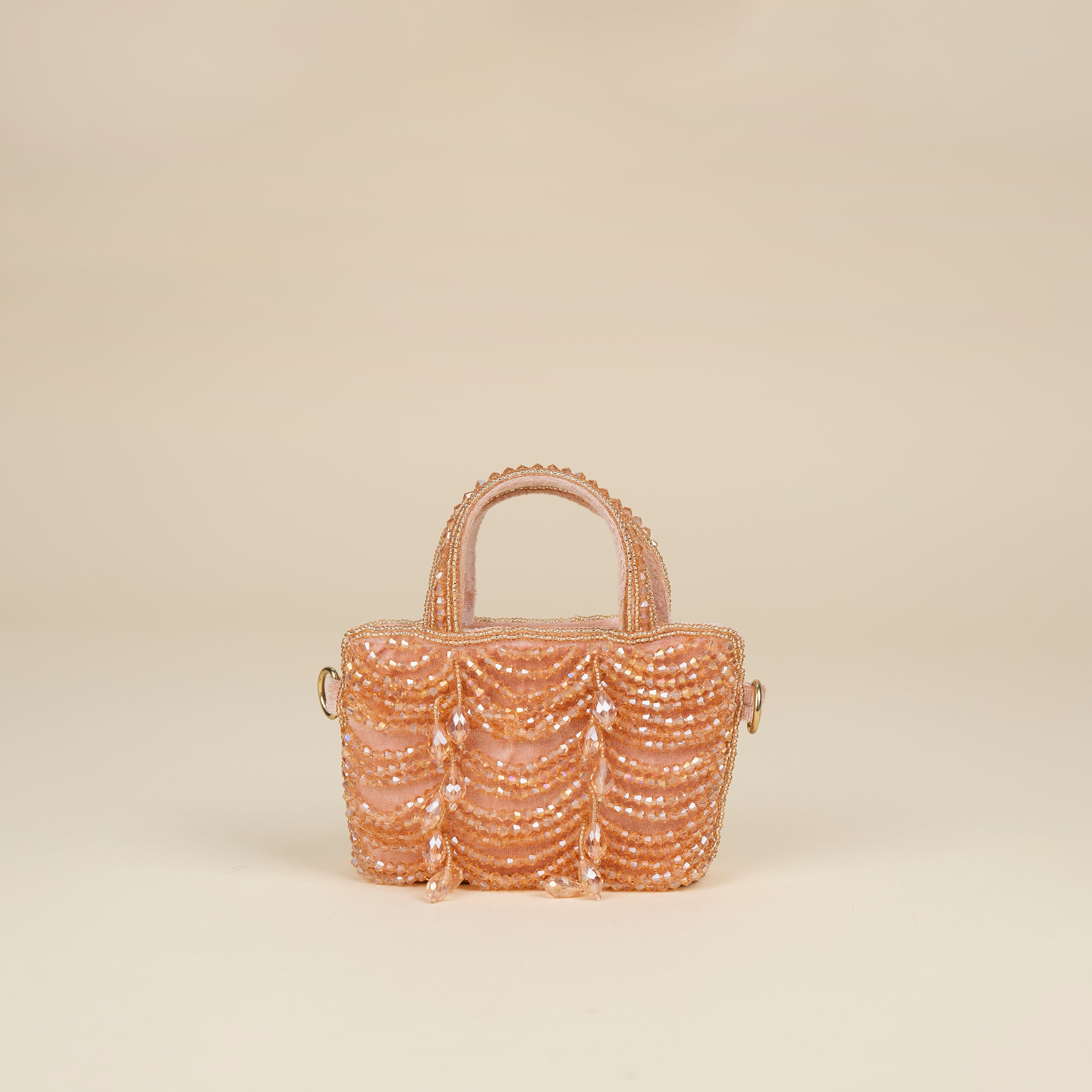 Satin Pearl Luxe Clutch (Mini Bag)