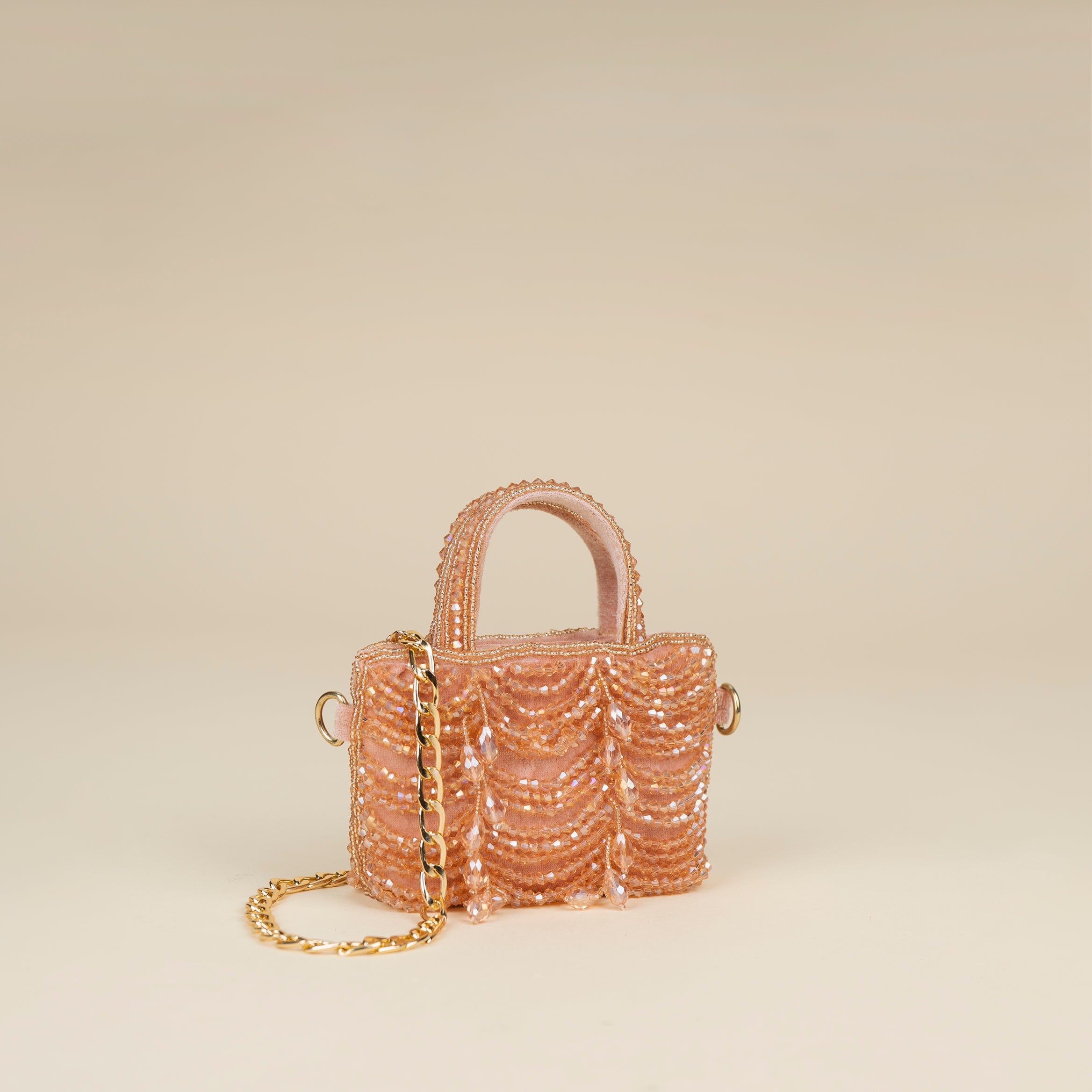 Satin Pearl Luxe Clutch (Mini Bag)